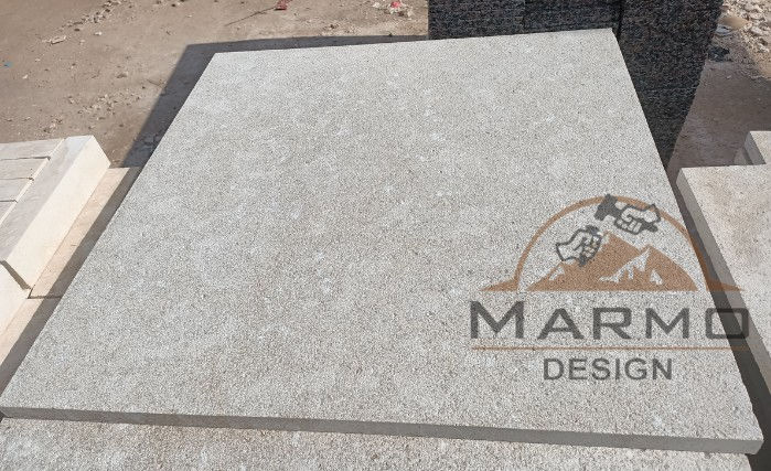 Sinai Pearl Sandblasted Finish | Egyptian Marble Tiles