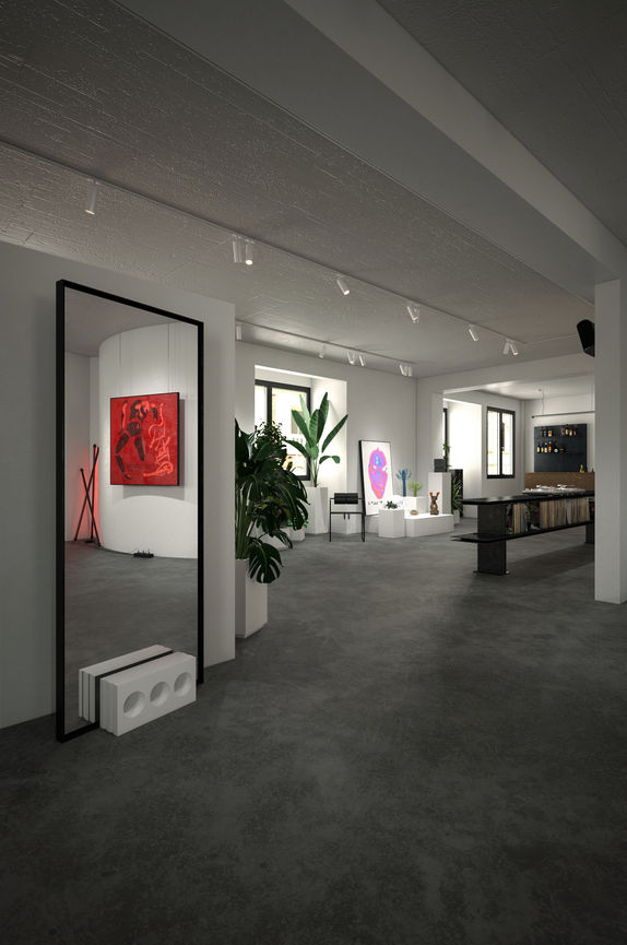 Özel üretim ayna, Dj, Sergi