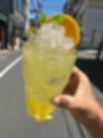 オレンジハイボール¥950