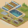 municipal wastewater treatment with transparent background .jpg