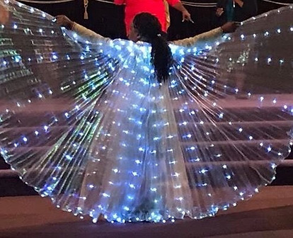 Angel Wings with Lights