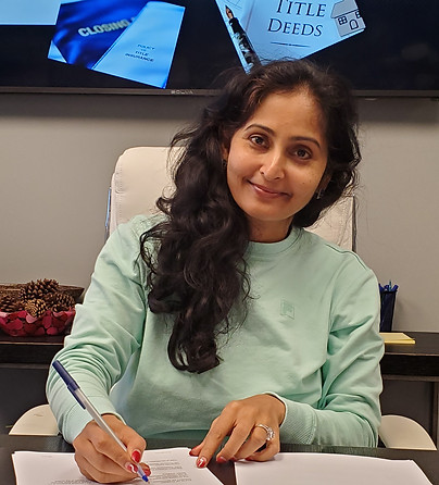 Anu Alapati at Hard Money Closing. She makes closings easy and quick