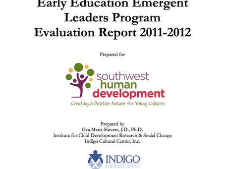 Early Education Emergent Leaders Program Evaluation Report – 2011/2012