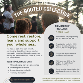 Registration Now Open: Rooted Collective