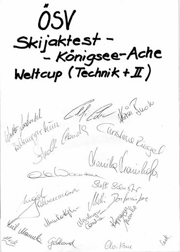 autogramme