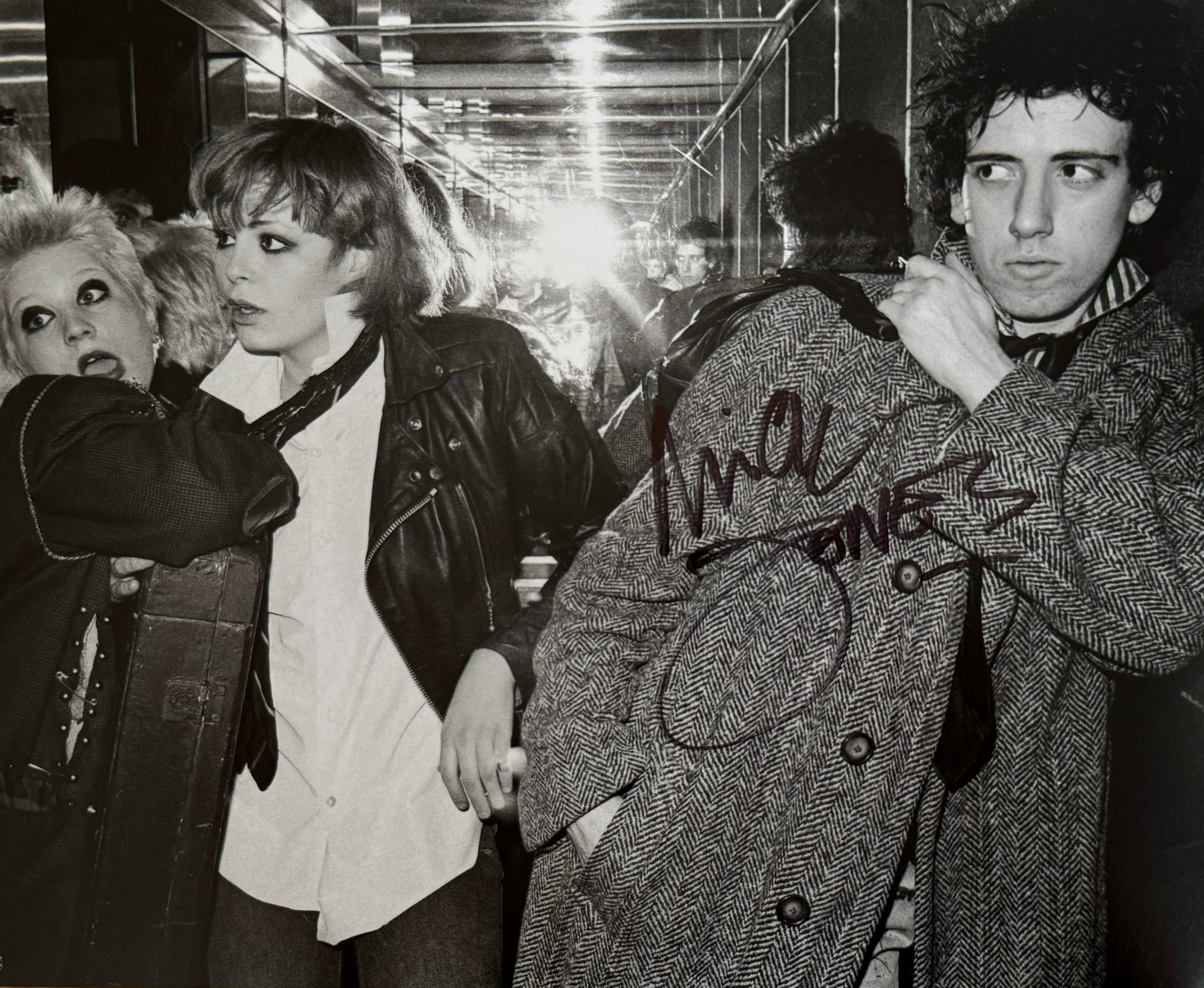 Mick Jones Signed The Clash 10x8 Photo