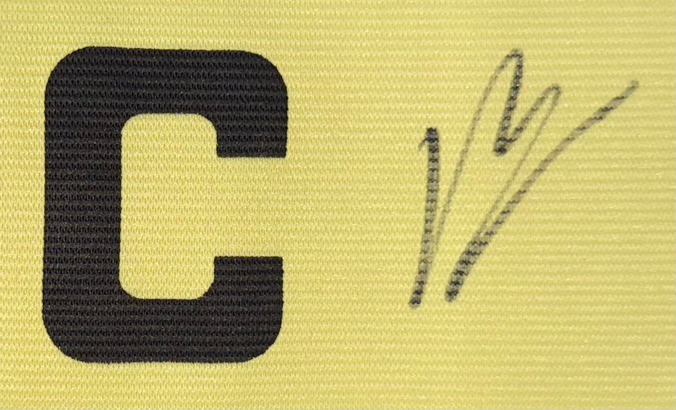 Ryan Shawcross Signed Captain Armband (2)