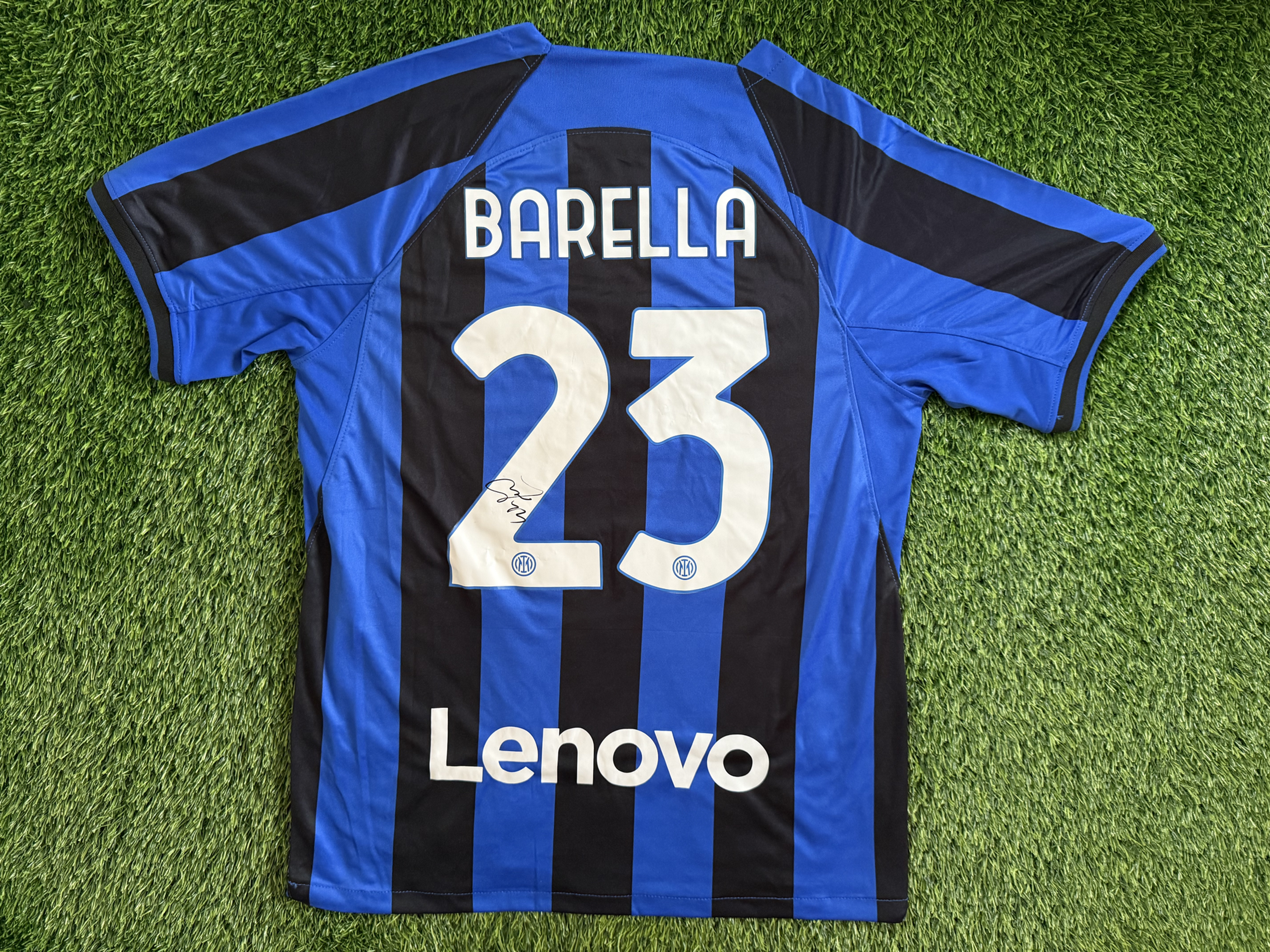 Nicolò Barella Signed Inter Milan 2022/2023 Shirt