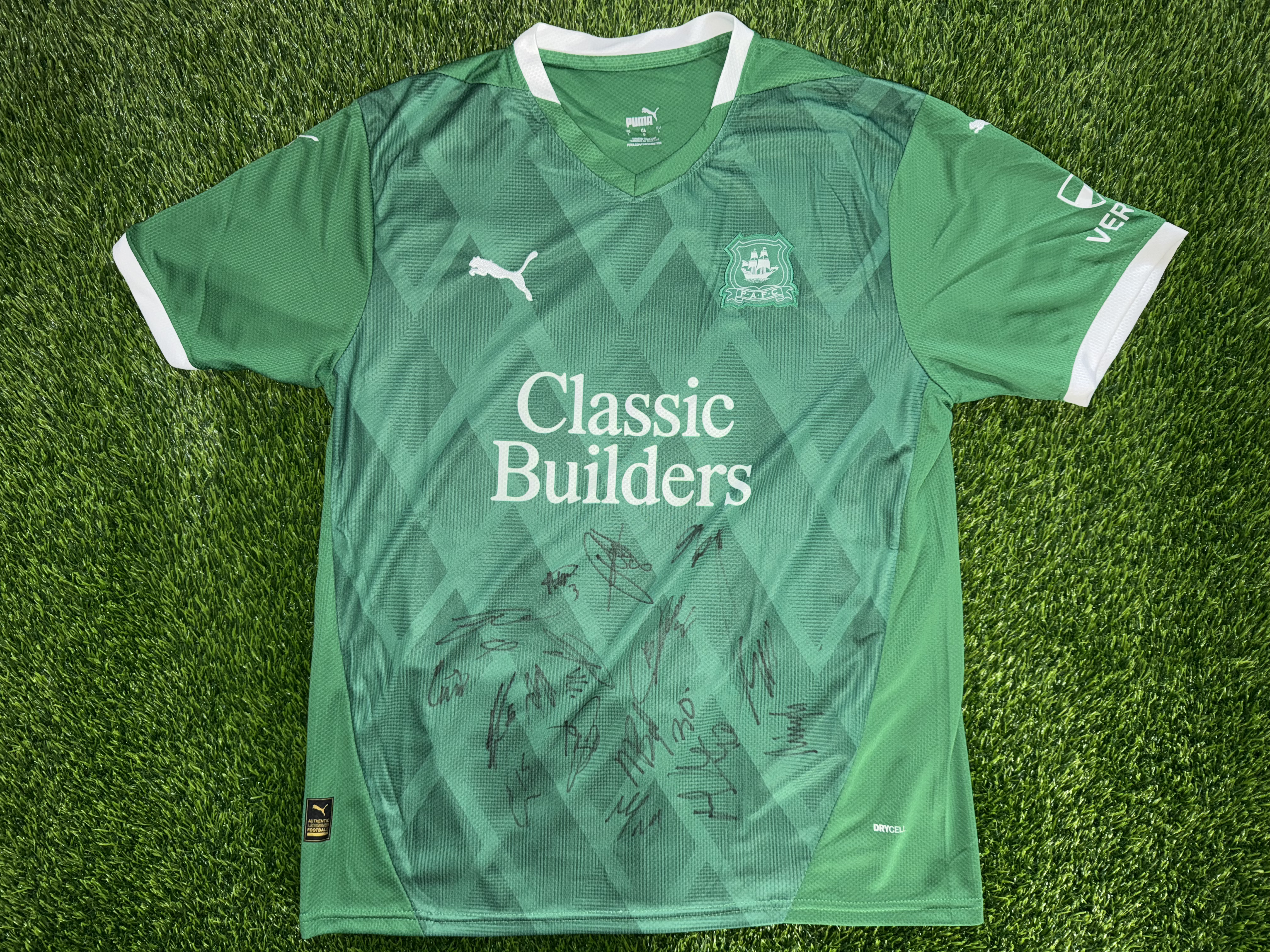 Plymouth Argyle Signed 2024/2025 Shirt (2)