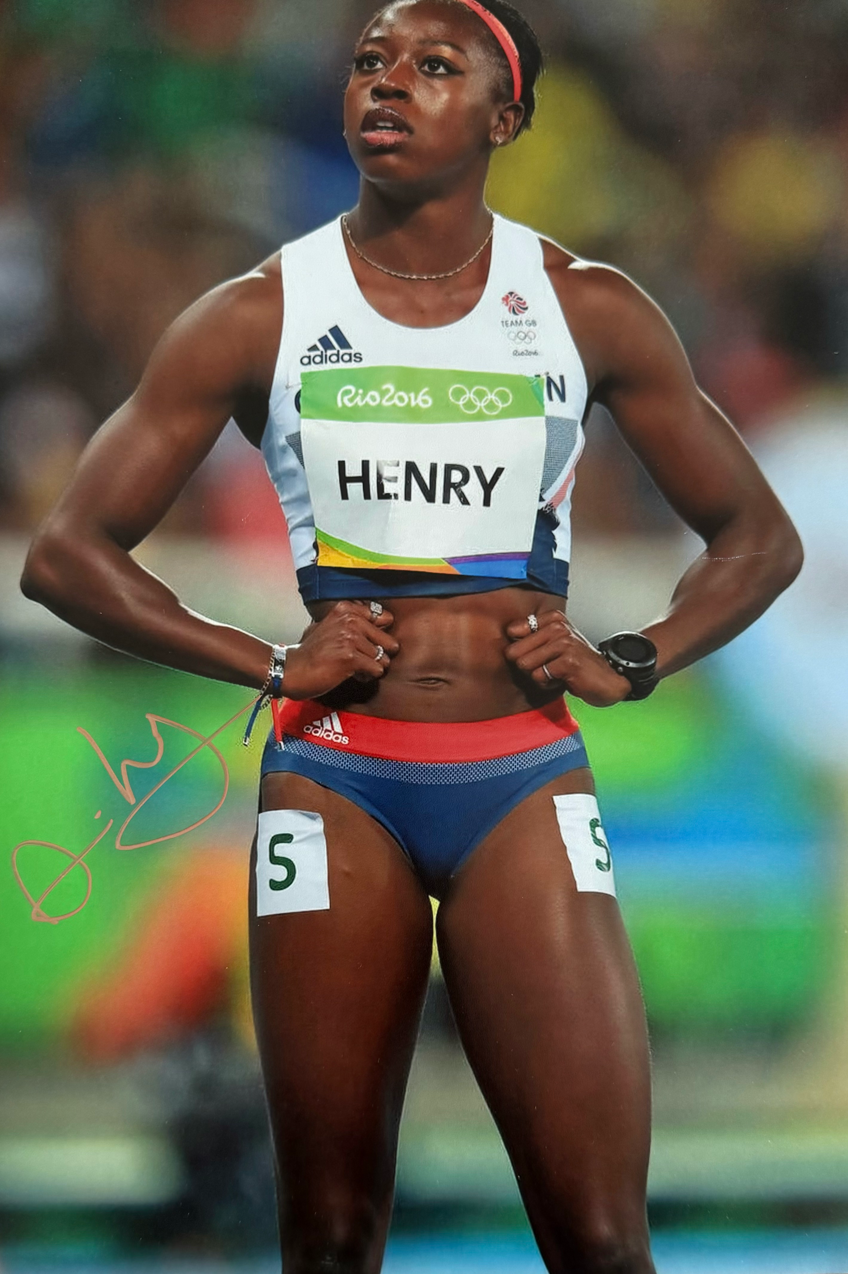 Desiree Henry Signed A4 Photo (2)