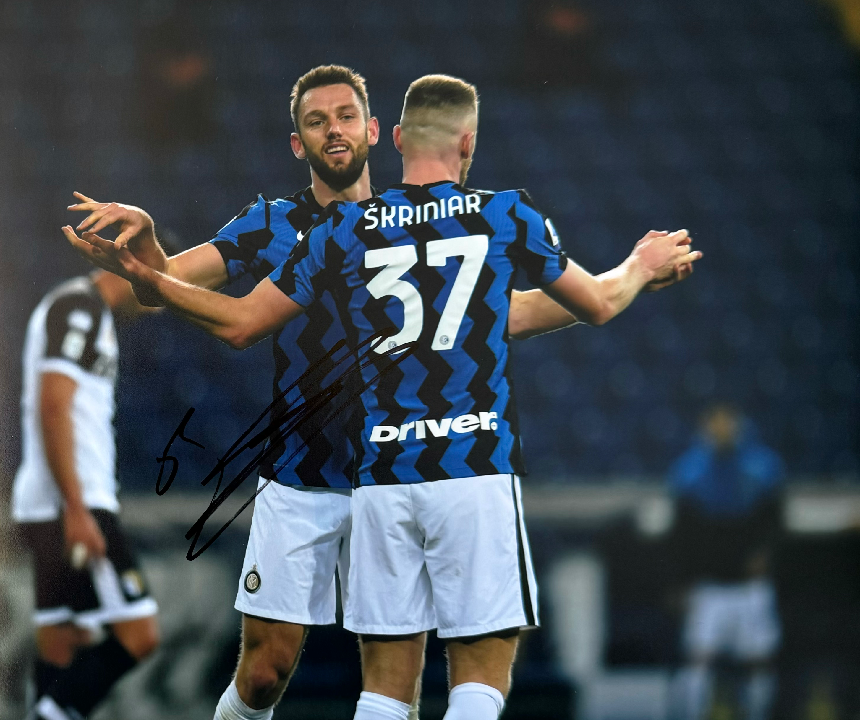 Stefan de Vrij Signed 10x8 Inter Milan Photo (8)