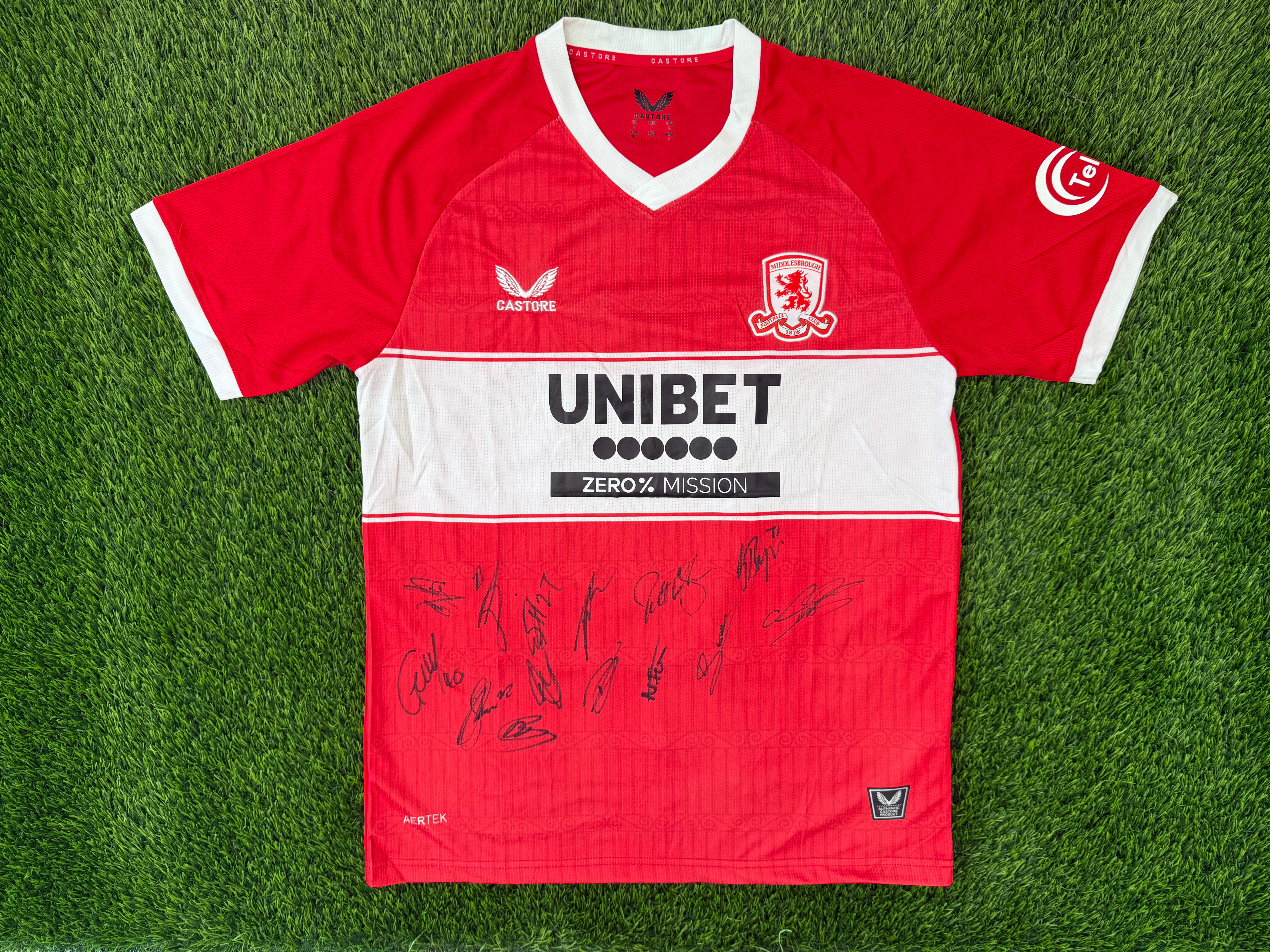 Middlesbrough Signed 2025/2026 Shirt (2)