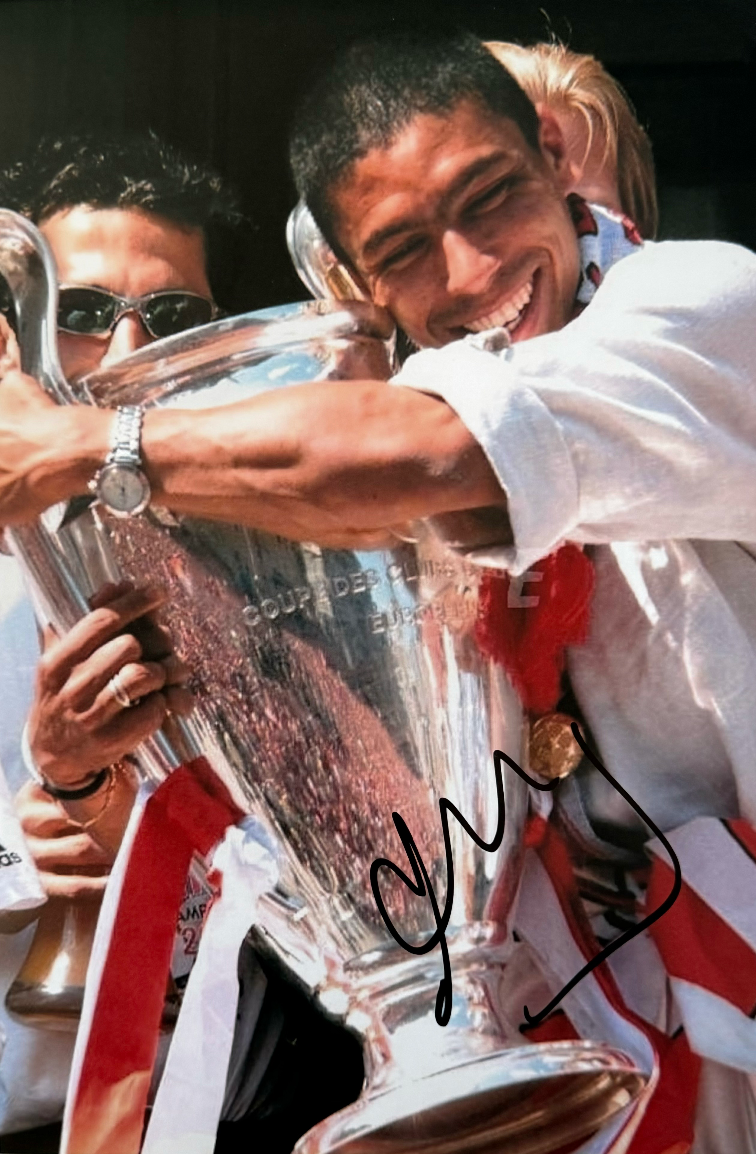 Giovane Élber Signed Bayern Munich 12x8 Photo (5)