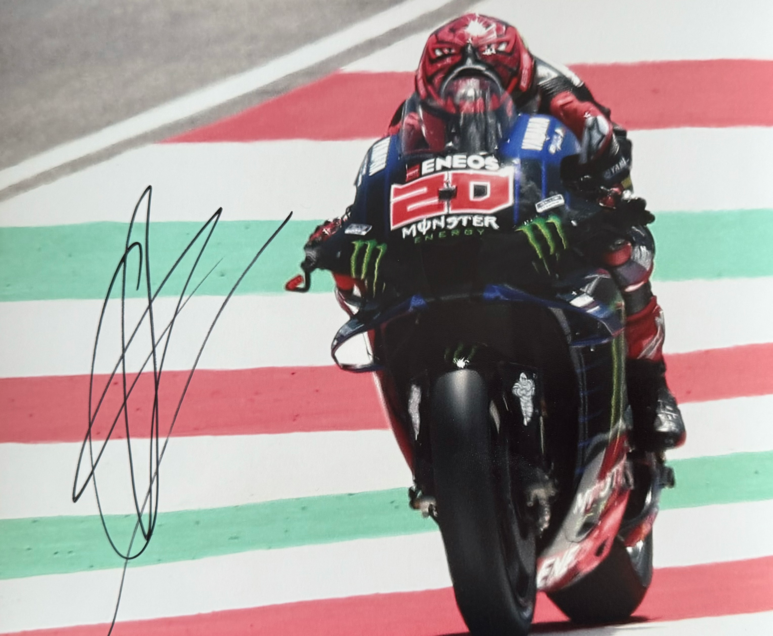 Fabio Quartararo Signed 10x8 MotoGP Photo (3)