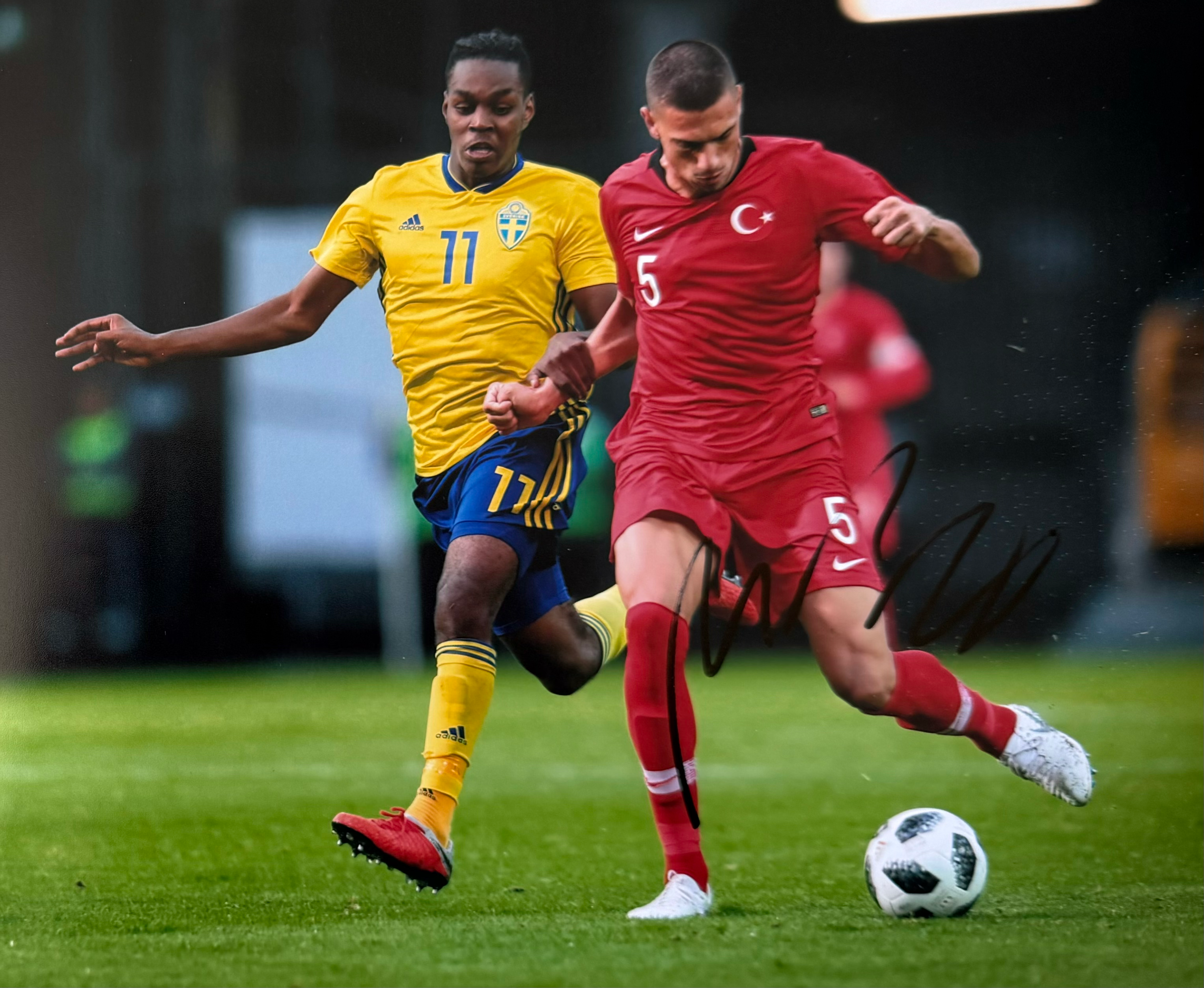 Merih Demiral Signed Turkey 10x8 Photo (2)