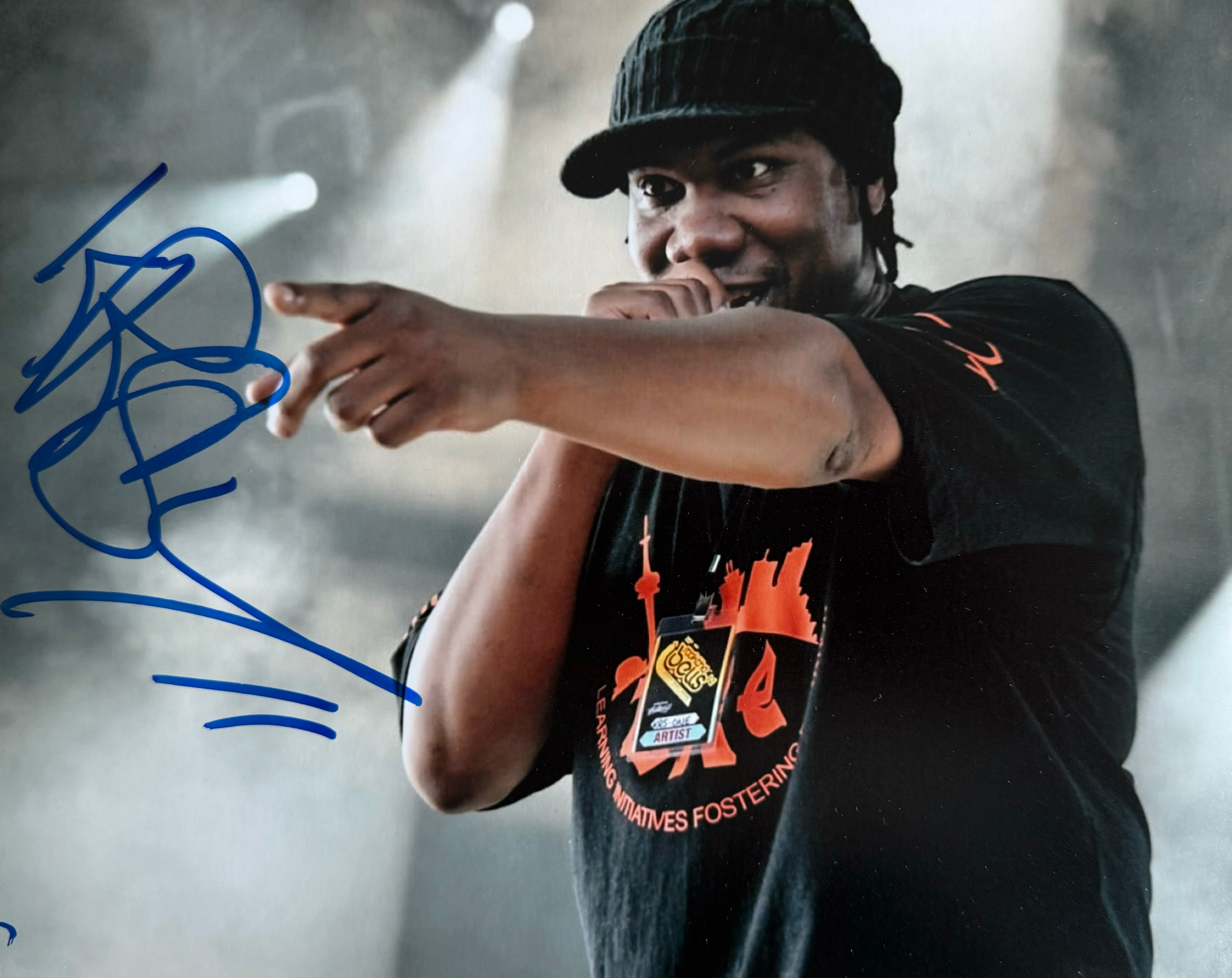 KRS-One Signed 10x8 Photo (3)