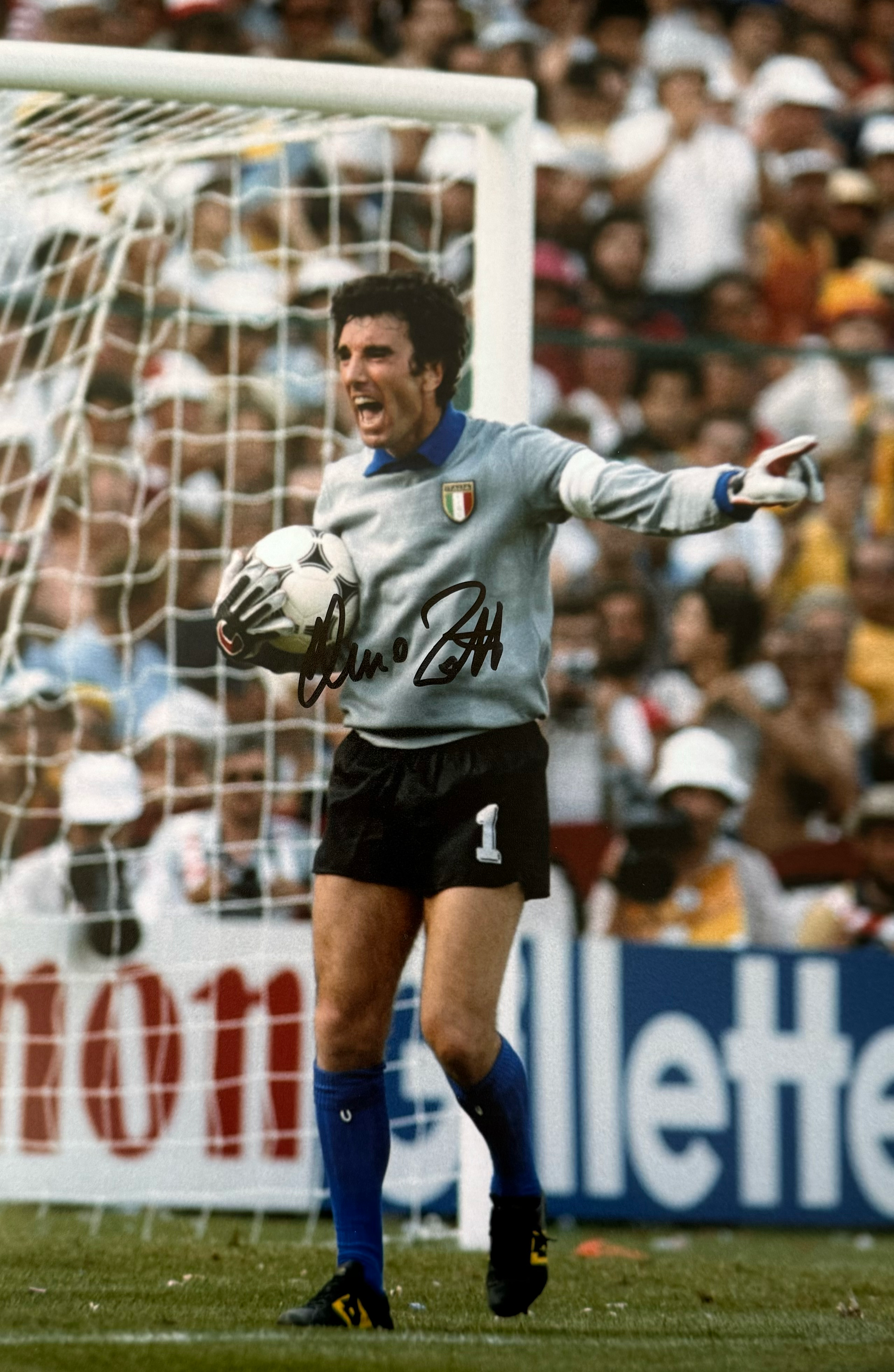 Dino Zoff Signed Italy A4 Photo (23)