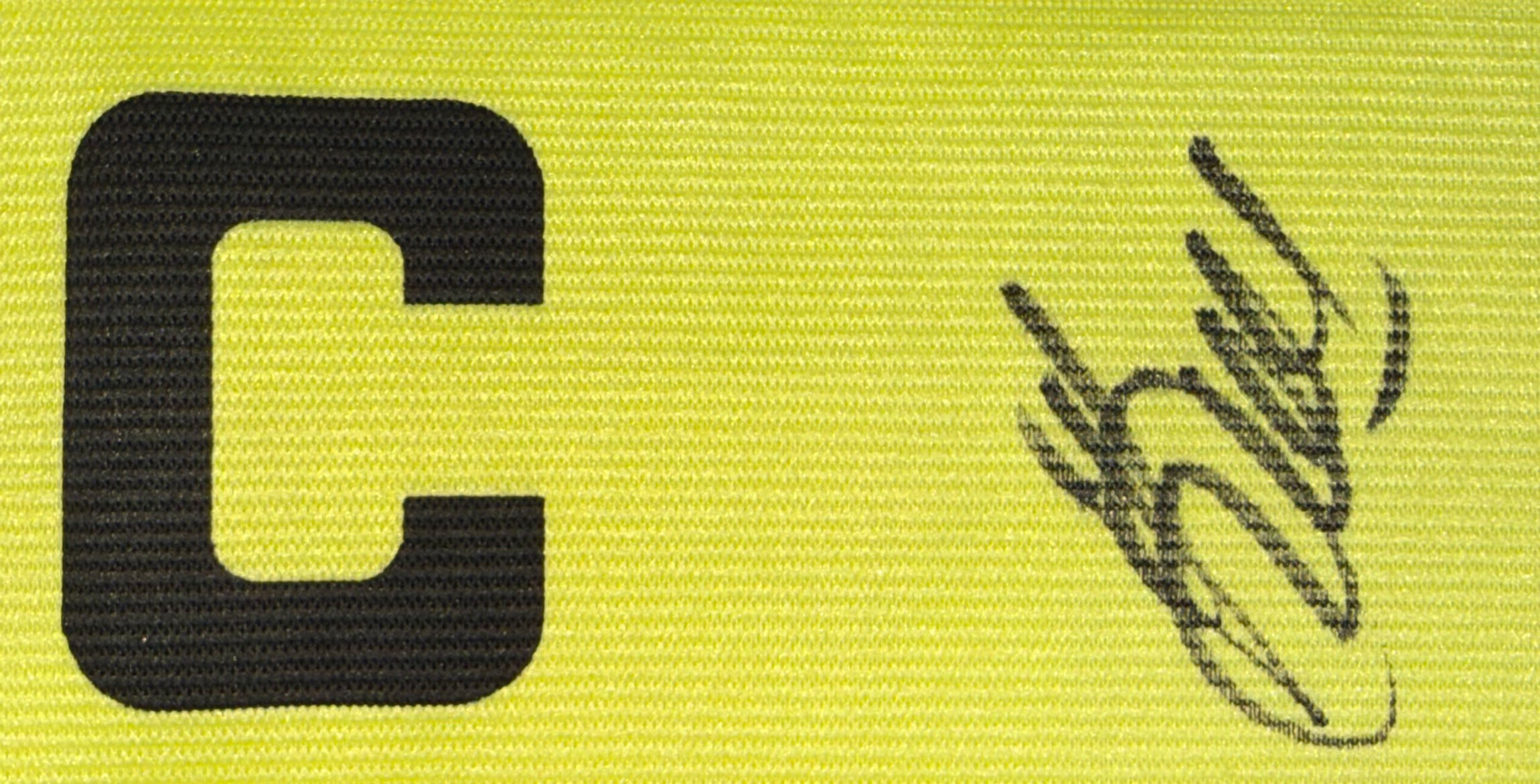 Juan Sebastián Verón Signed Captain Armband
