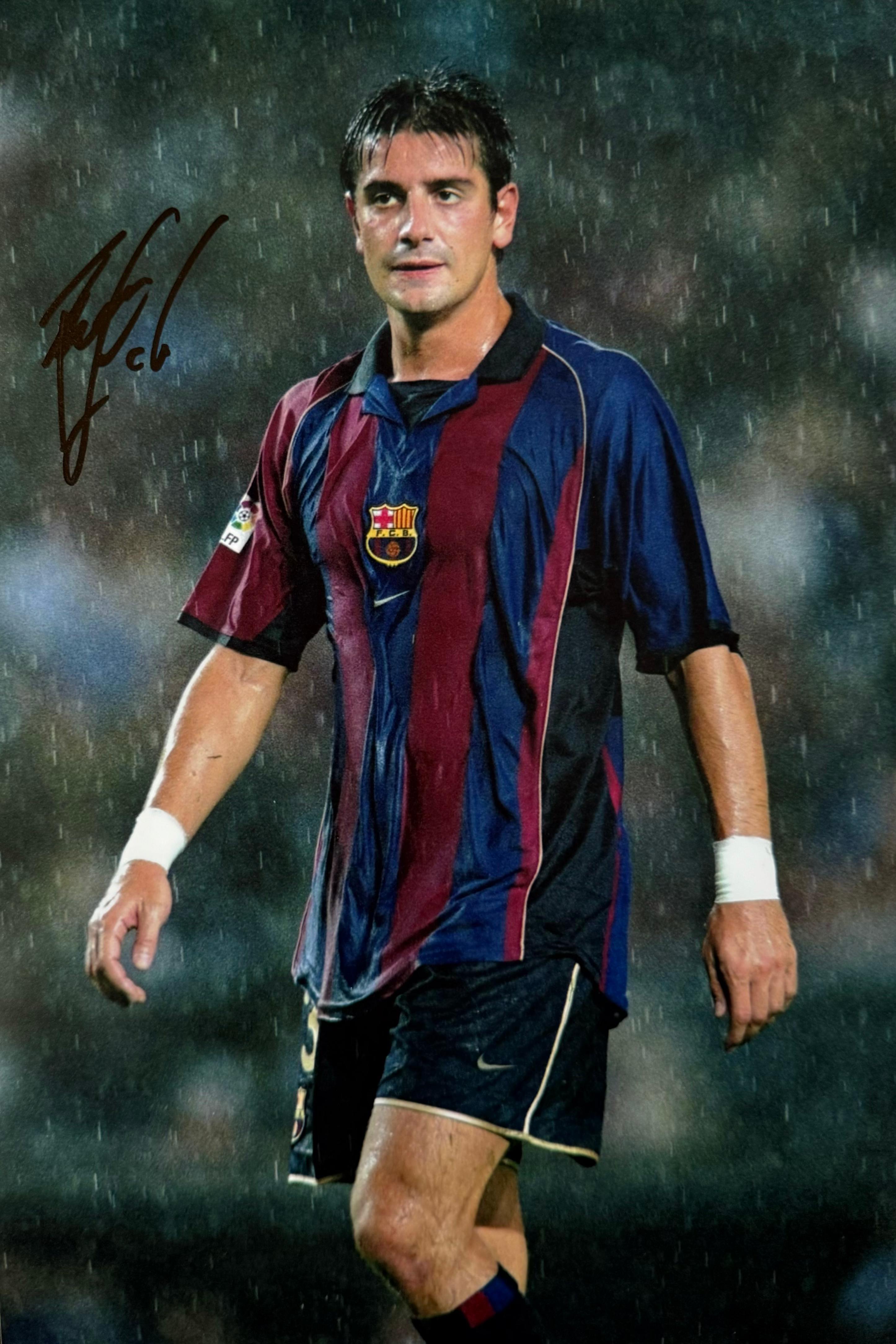 Francesco Coco Signed Barcelona A4 Photo (5)