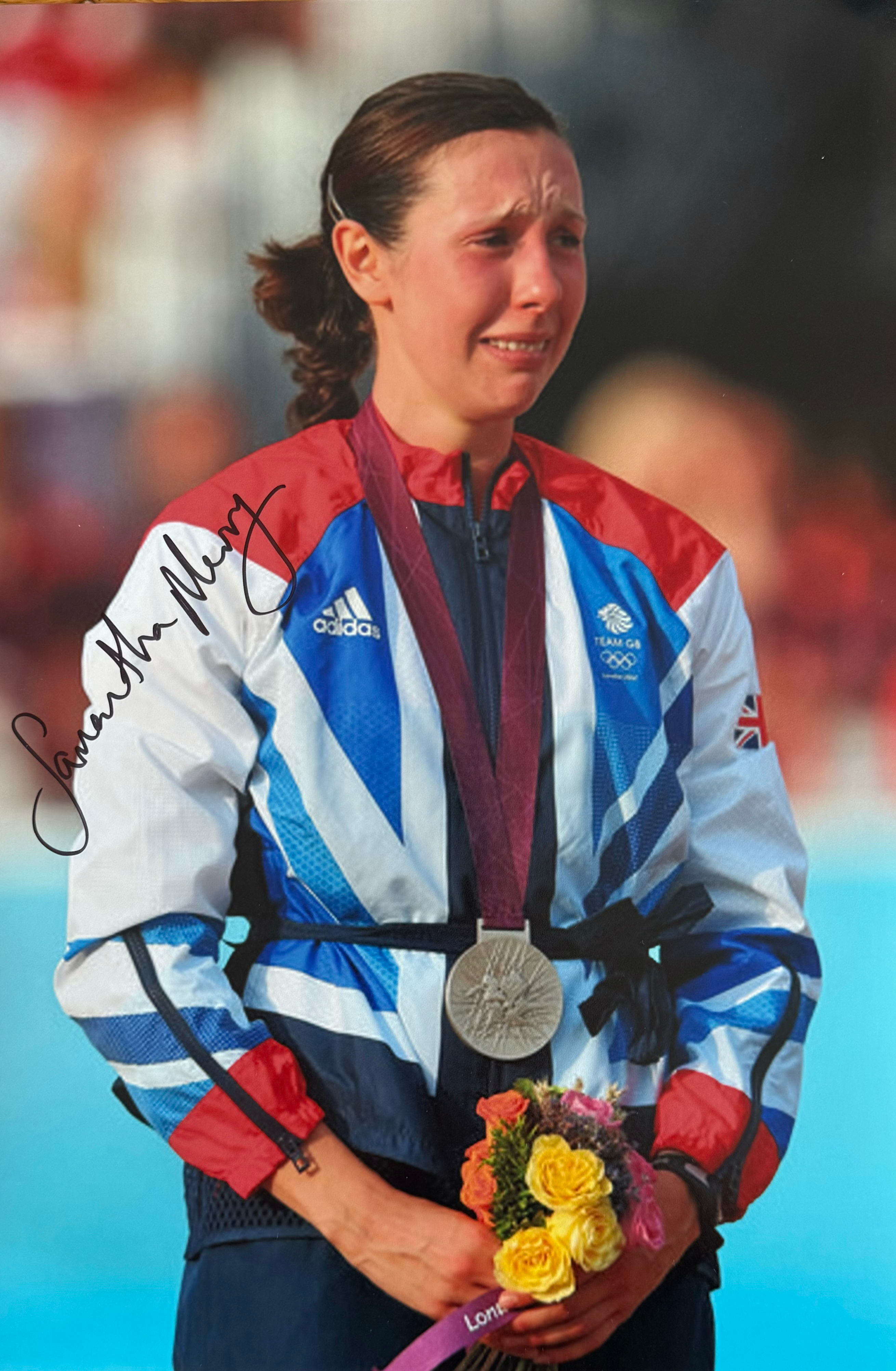 Samantha Murray Signed A4 Modern Pentathlete Photo (4)