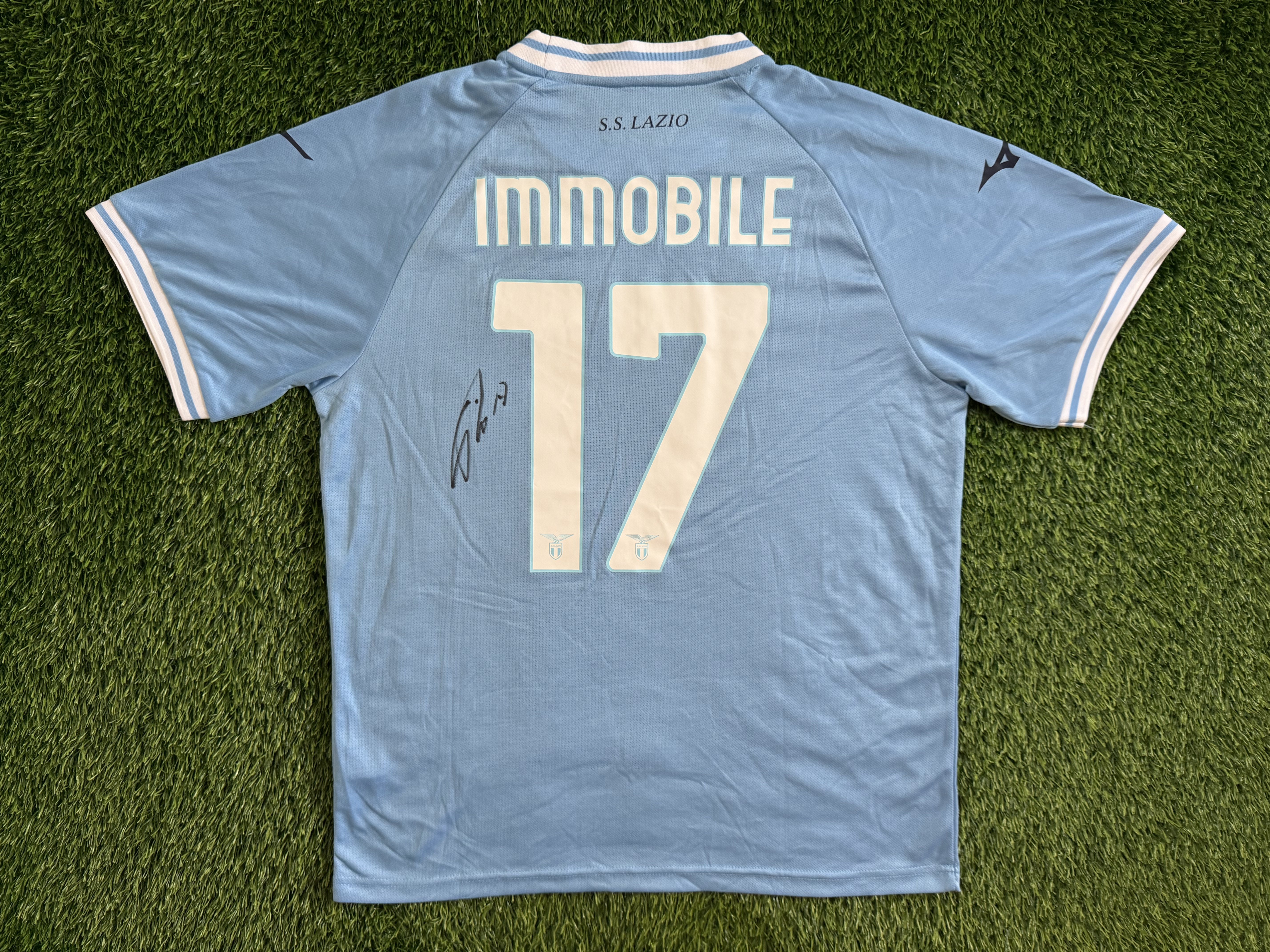 Ciro Immobile Signed Lazio 2022/2023 Shirt 