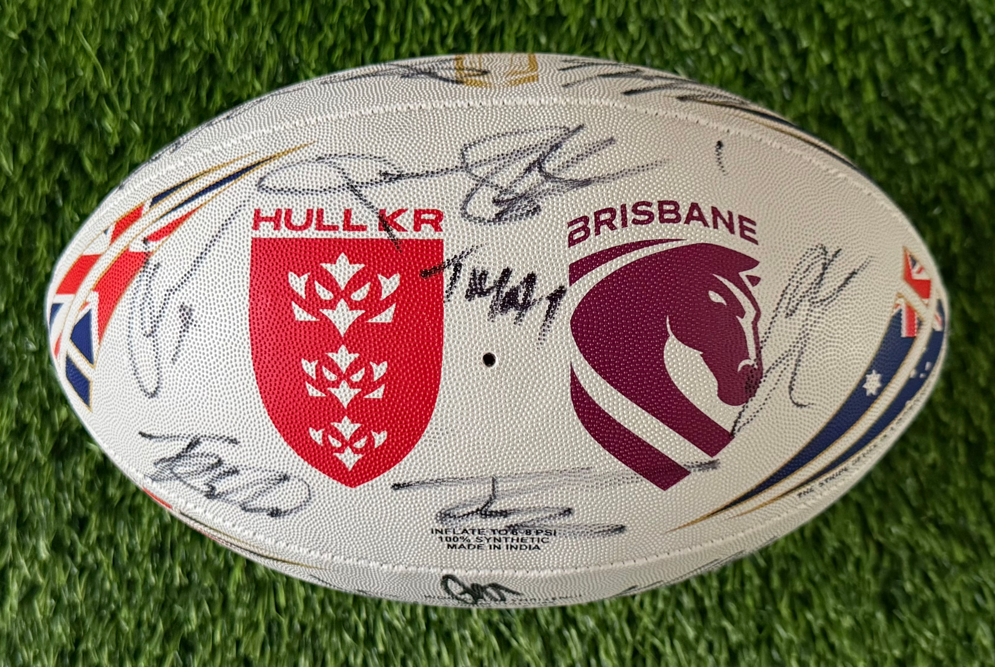 Hull KR Signed 2026 Rugby Ball (2)