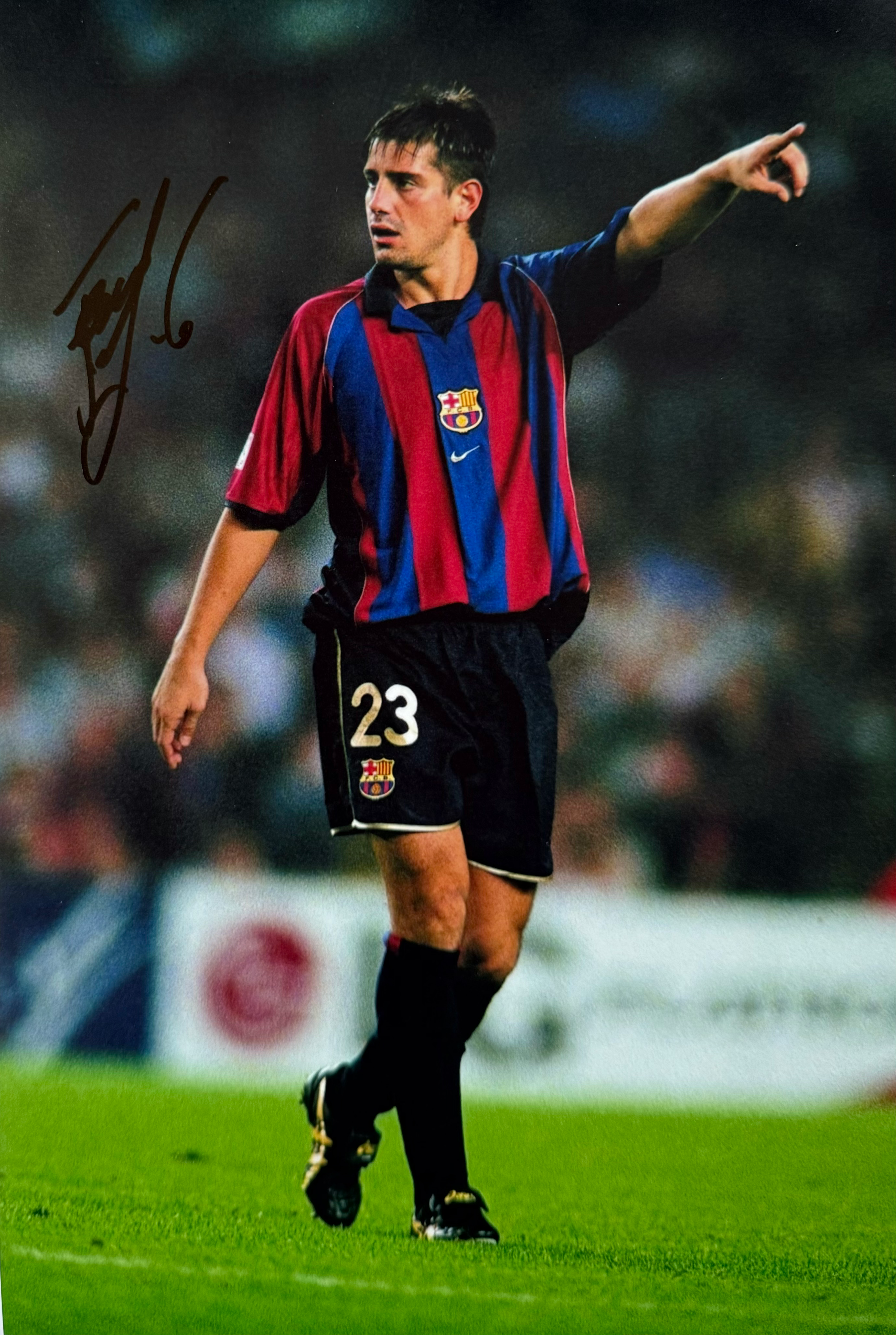 Francesco Coco Signed Barcelona A4 Photo (2)