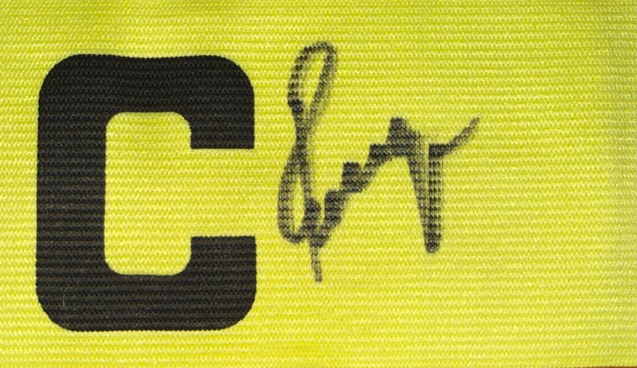 Karl-Heinz Rummenigge Signed Captain Armband