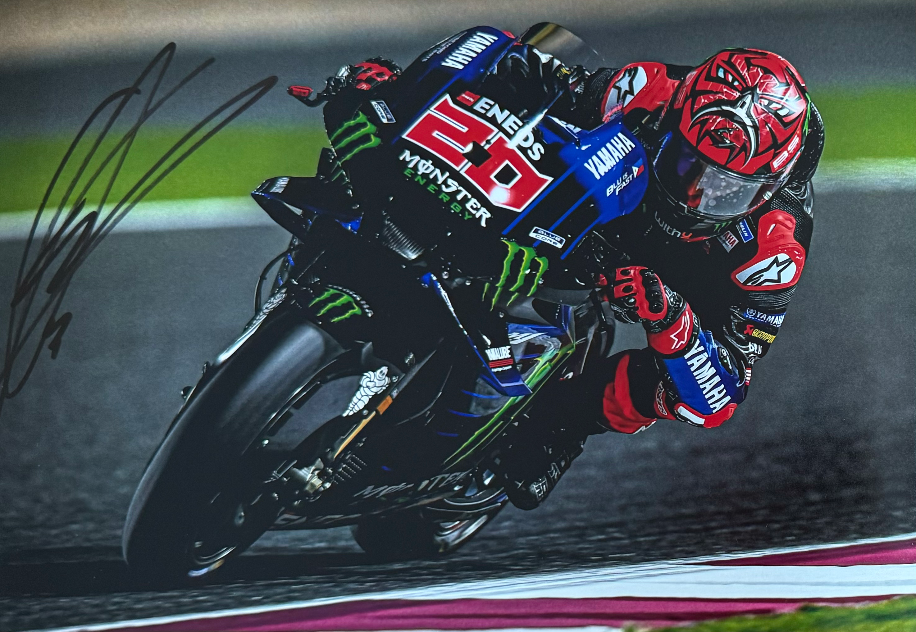 Fabio Quartararo Signed A4 MotoGP Photo (11)