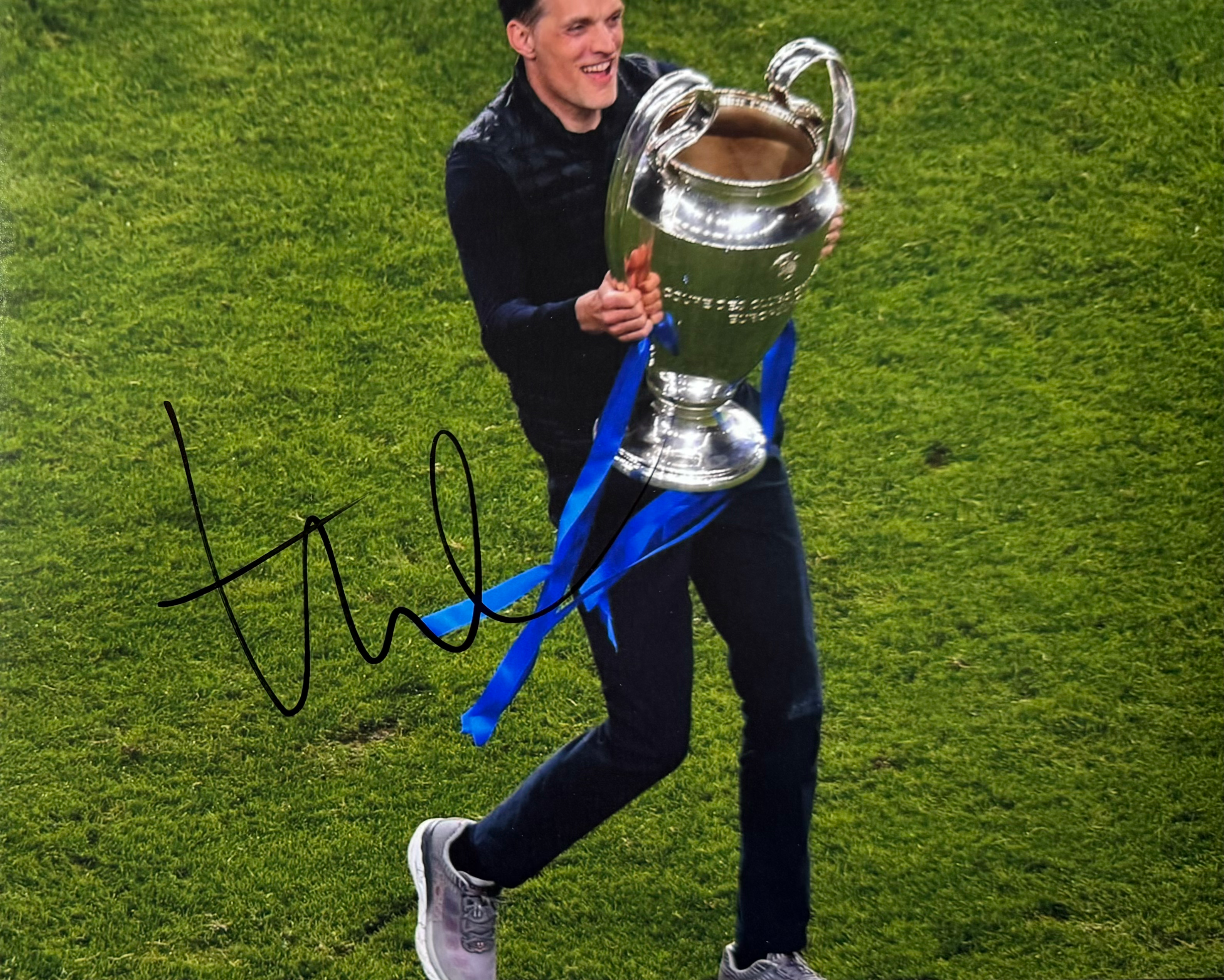 Thomas Tuchel Signed Chelsea 10x8 Photo (4)