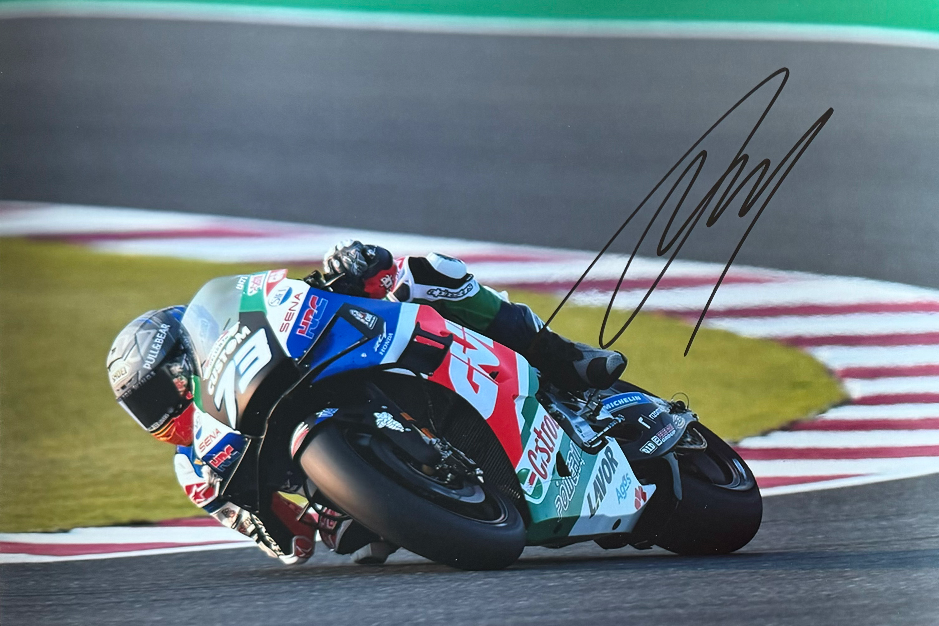 Álex Márquez Signed A4 MotoGP Photo (5)