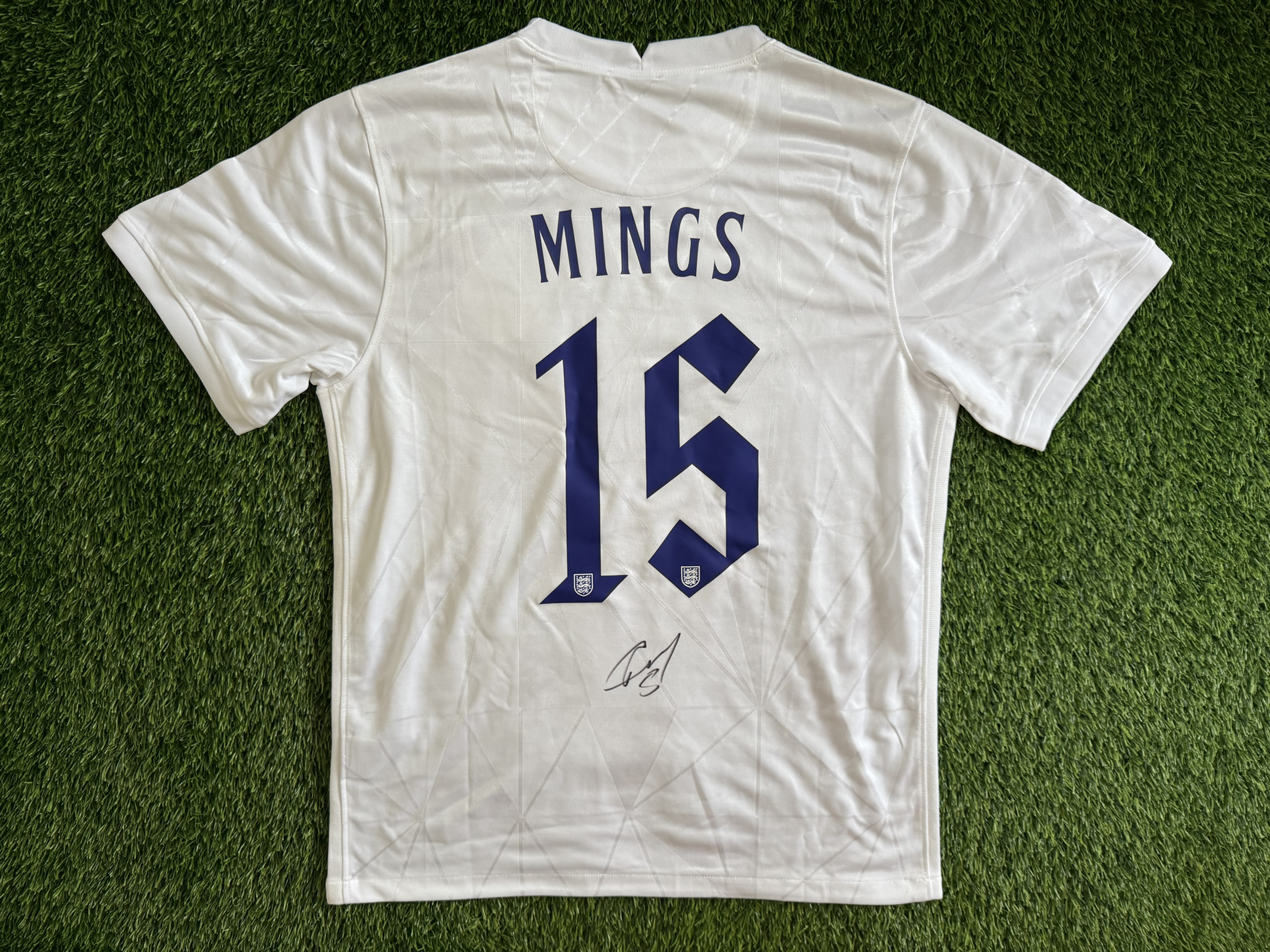 Tyrone Mings Signed England Shirt 