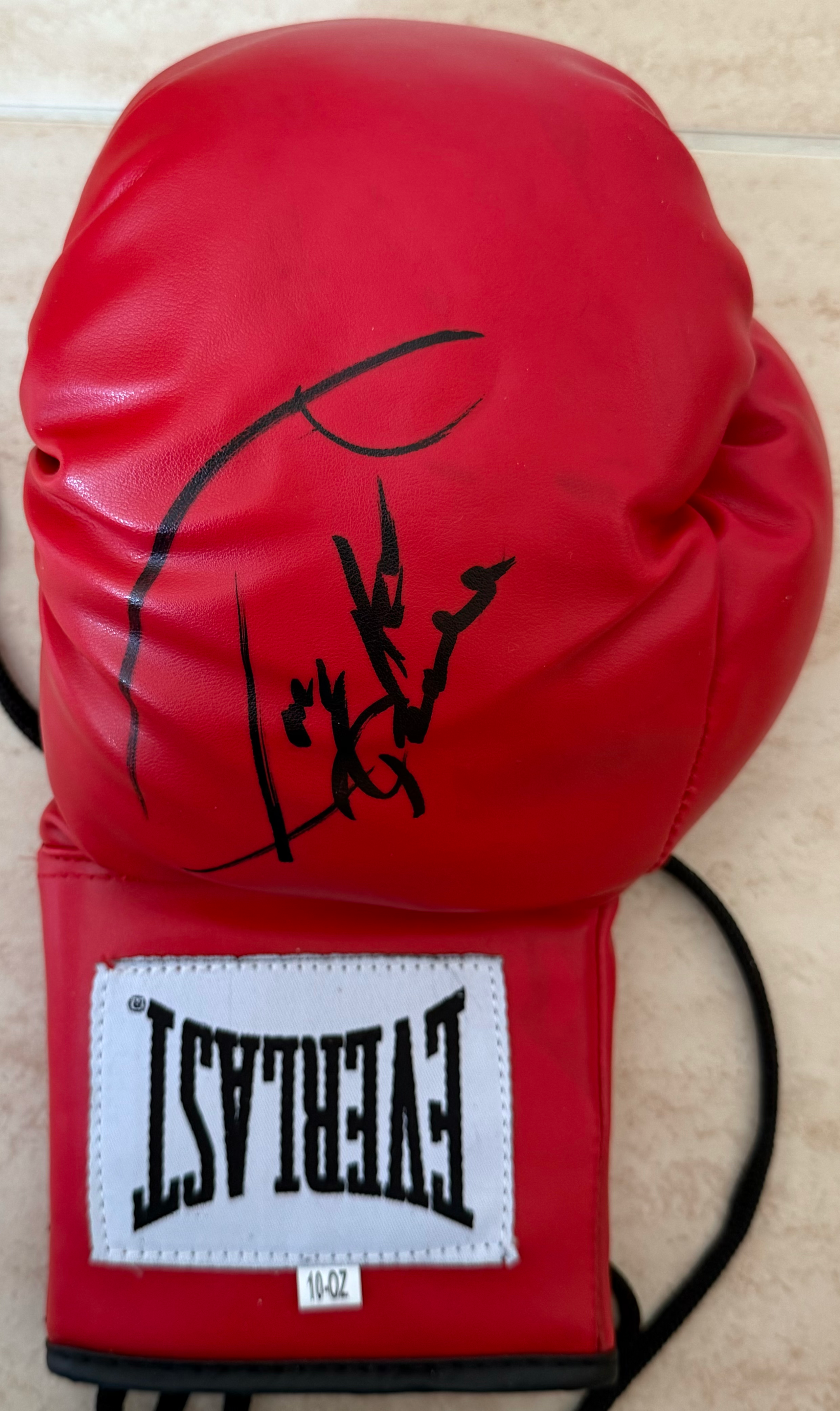 Larry Holmes Signed Boxing Glove