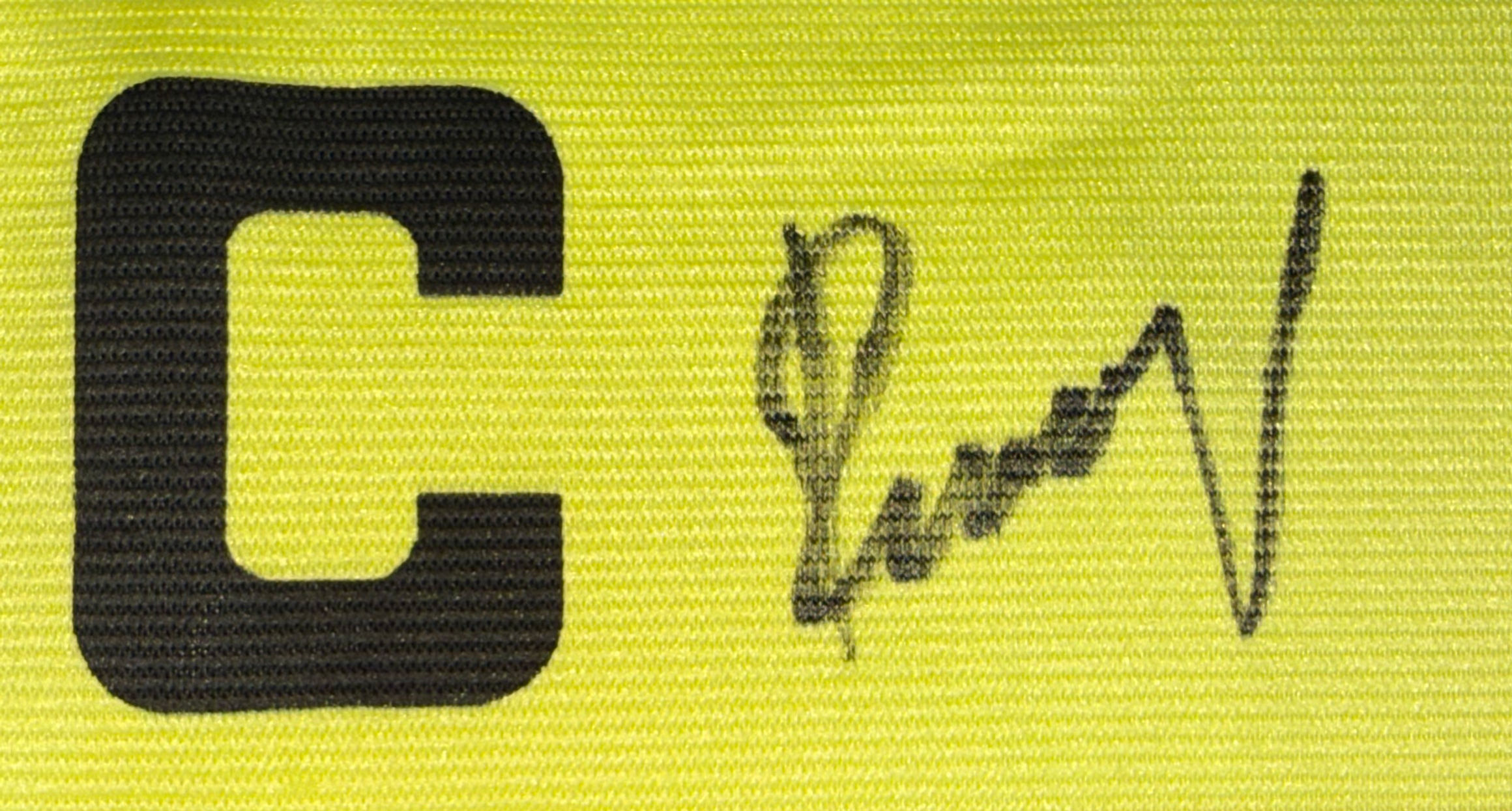Karl-Heinz Rummenigge Signed Captain Armband (2)
