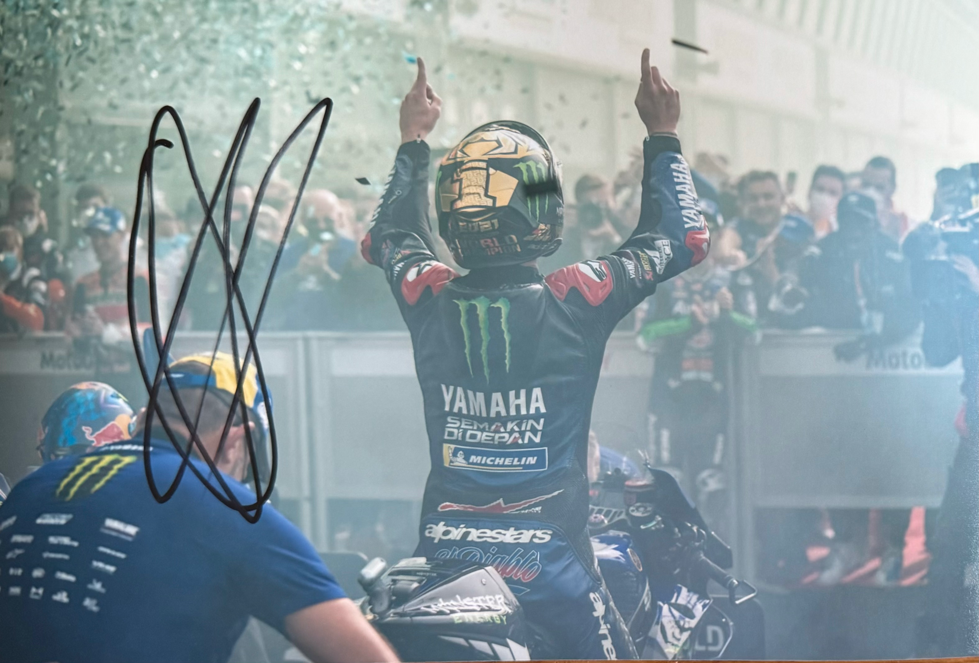 Fabio Quartararo Signed A4 MotoGP Photo (7)