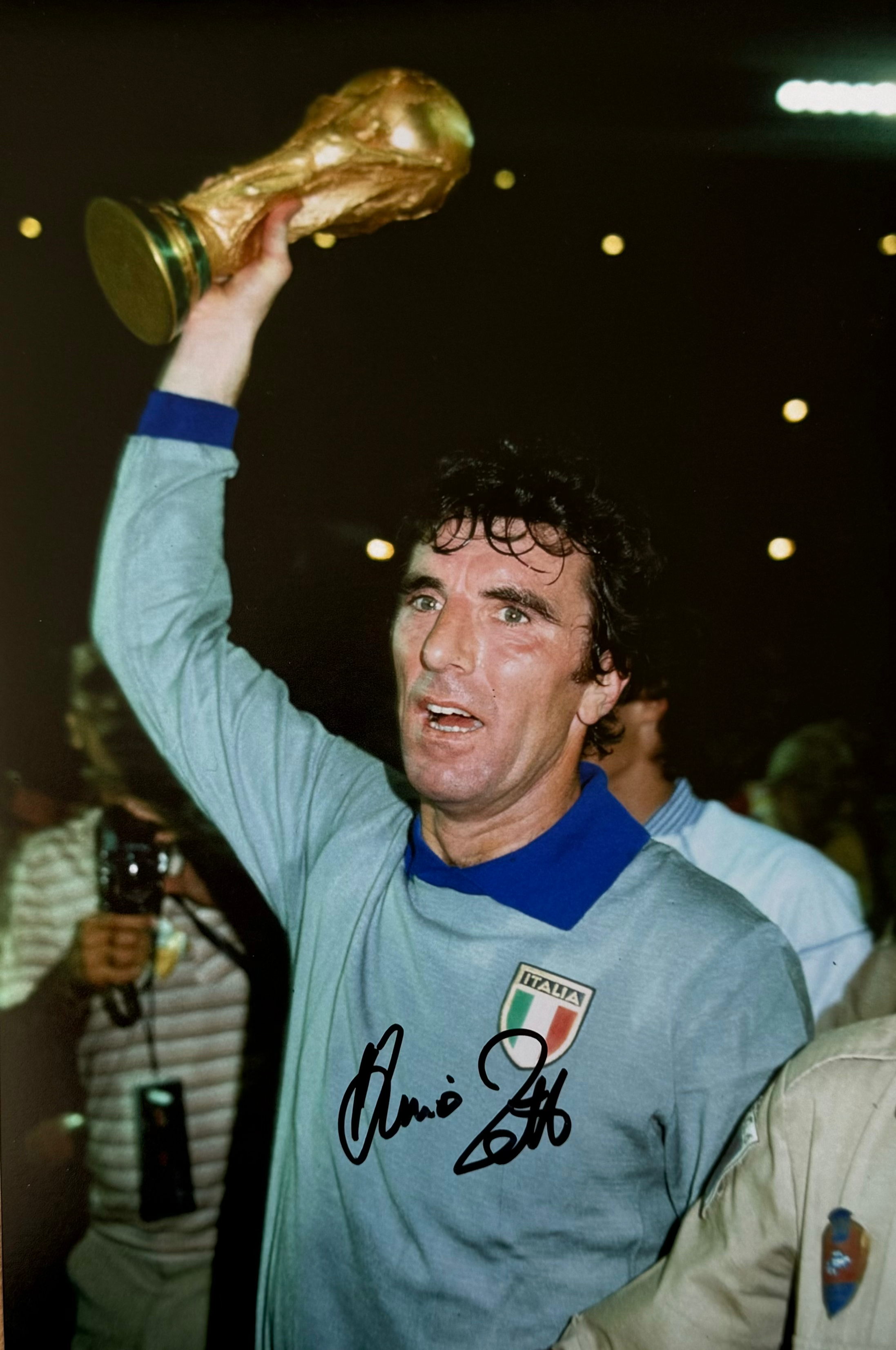 Dino Zoff Signed Italy A4 Photo (3)