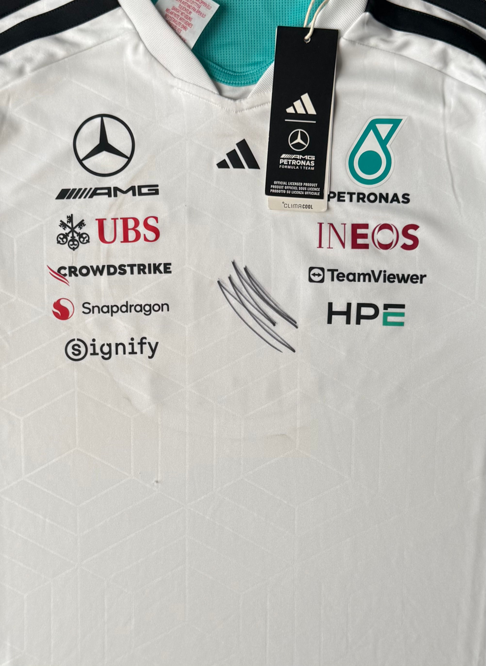 Andrea Kimi Antonelli Signed Mercedes-AMG F1 T-Shirt