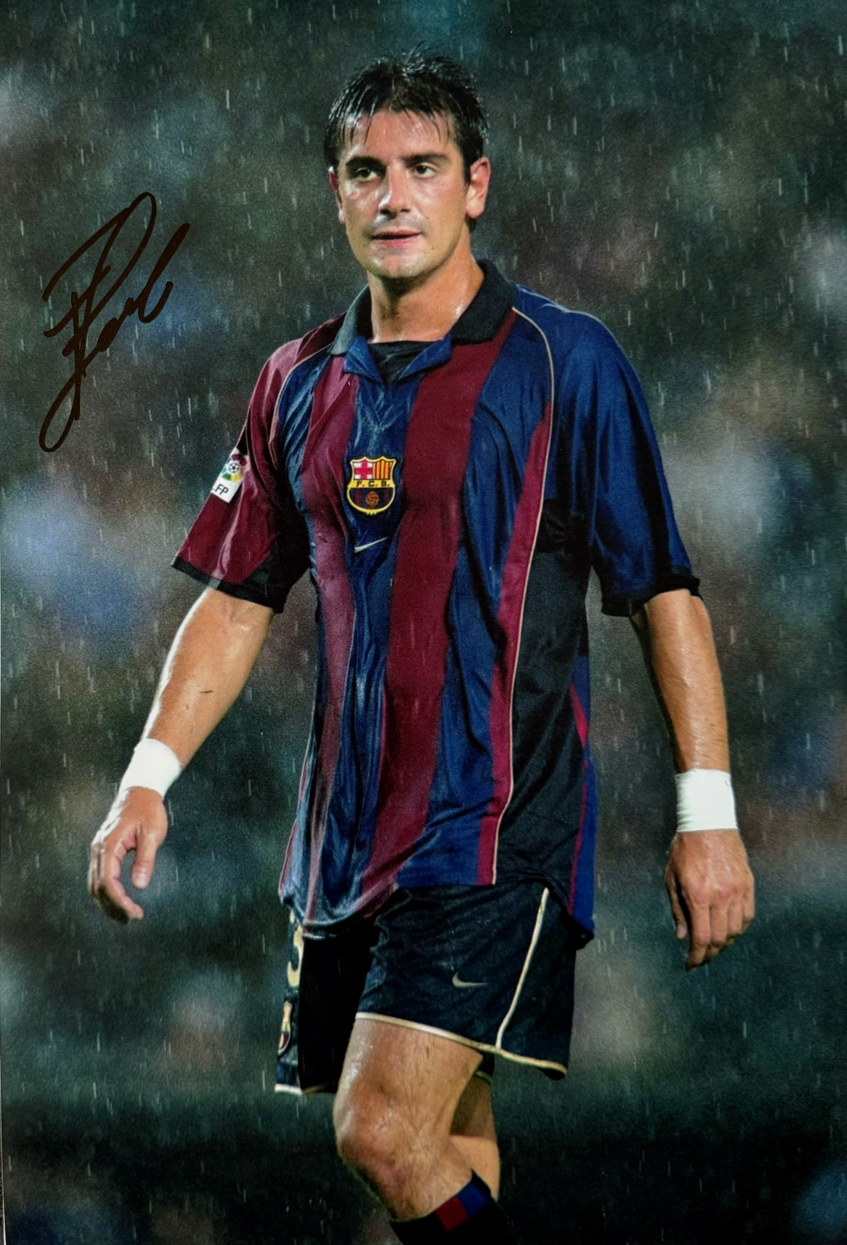Francesco Coco Signed Barcelona A4 Photo (4)