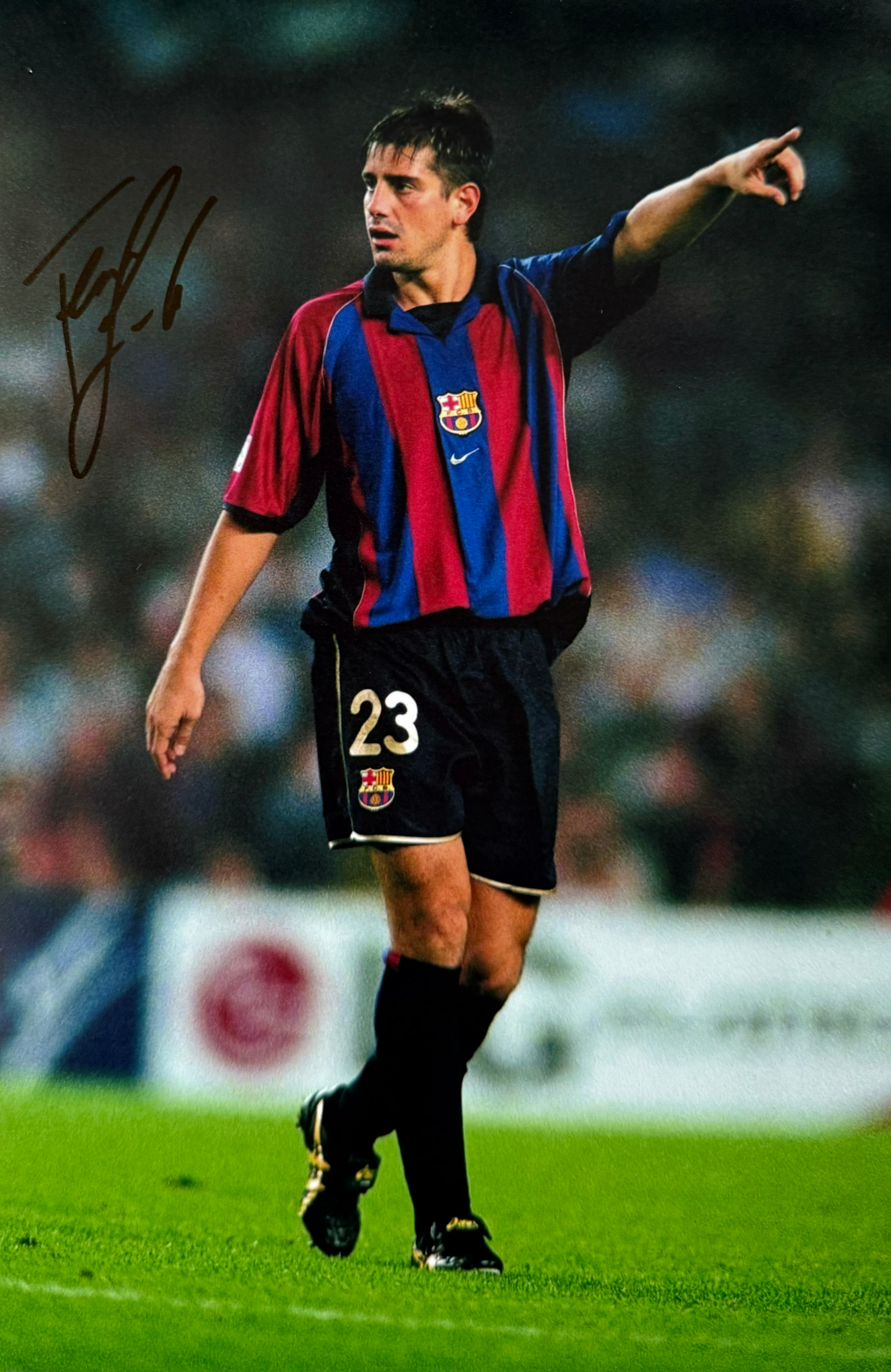 Francesco Coco Signed Barcelona A4 Photo (6)