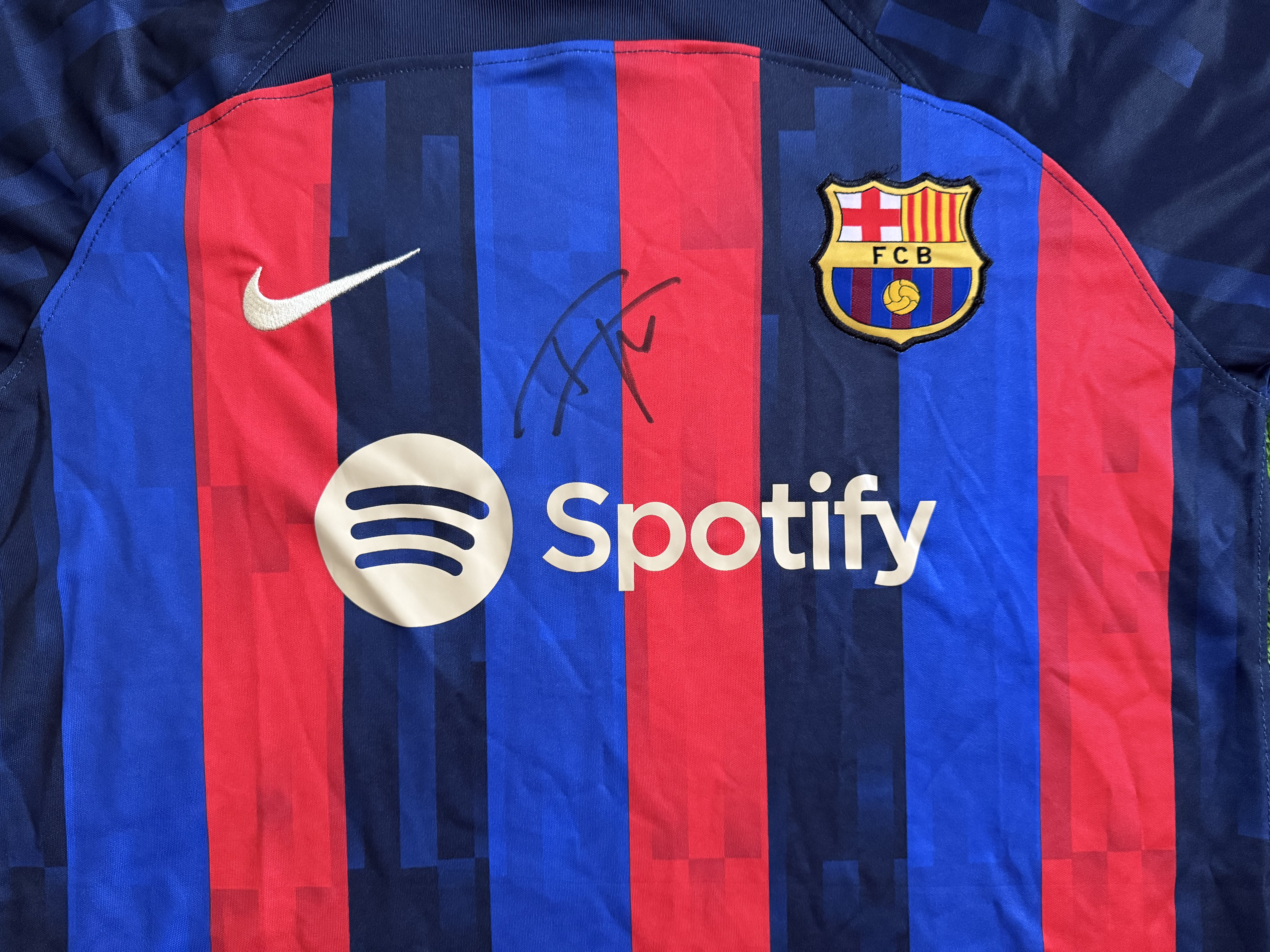 Frenkie De Jong Signed Barcelona 2020/2021 Shirt