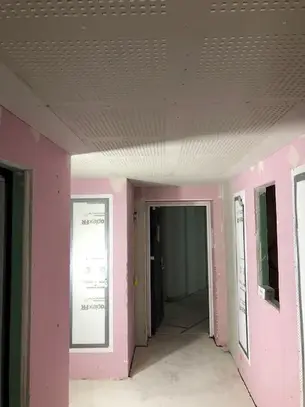 Centre Point Tower, London - Acoustic Spray Plaster & MF Acoustic Ceilings