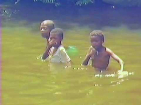 Playing in the water unsupervised