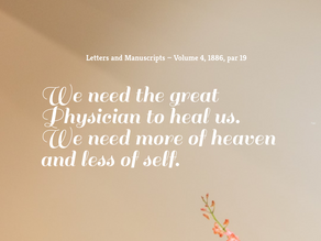 Quote - the Great Physician