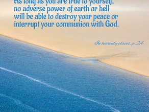 Quote: True to yourself