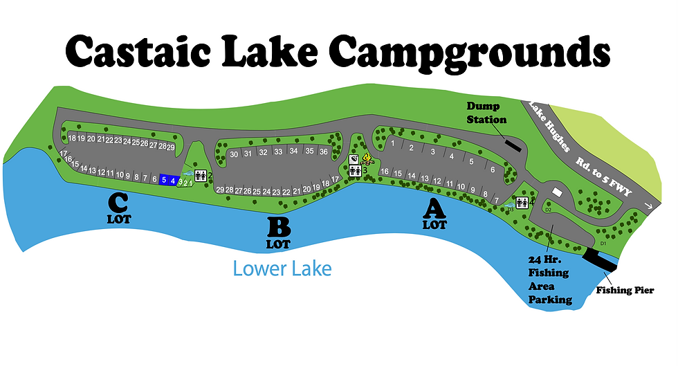Lake Maps | Castaic Lake