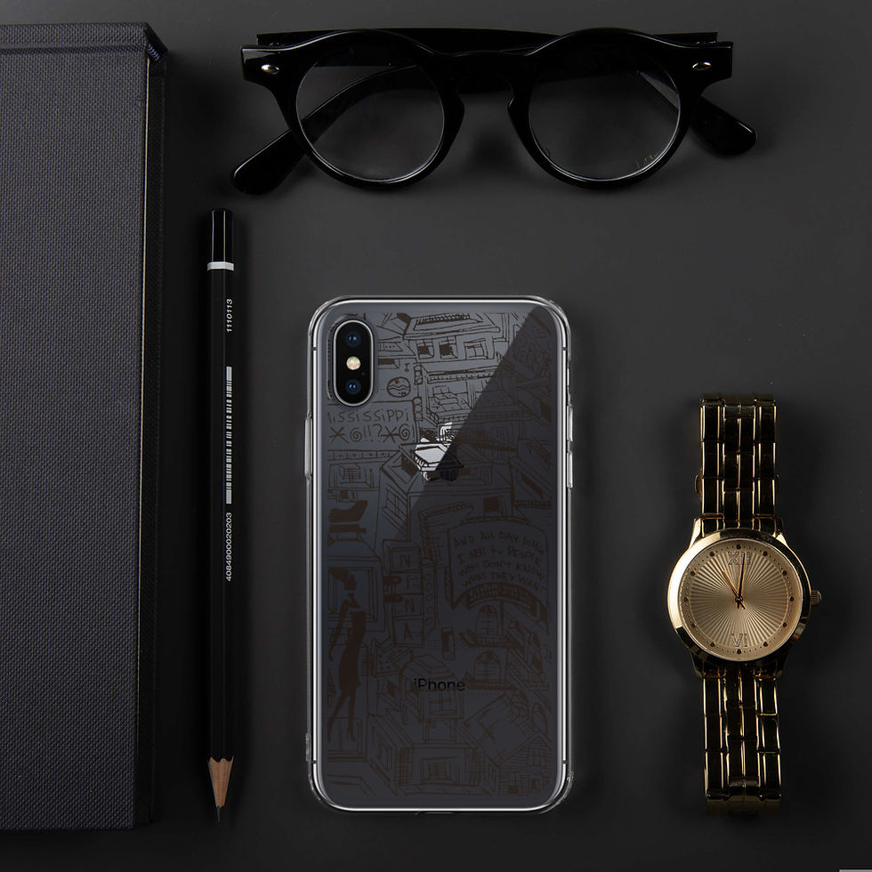 Miniatura: Because of Nina - iPhone Case