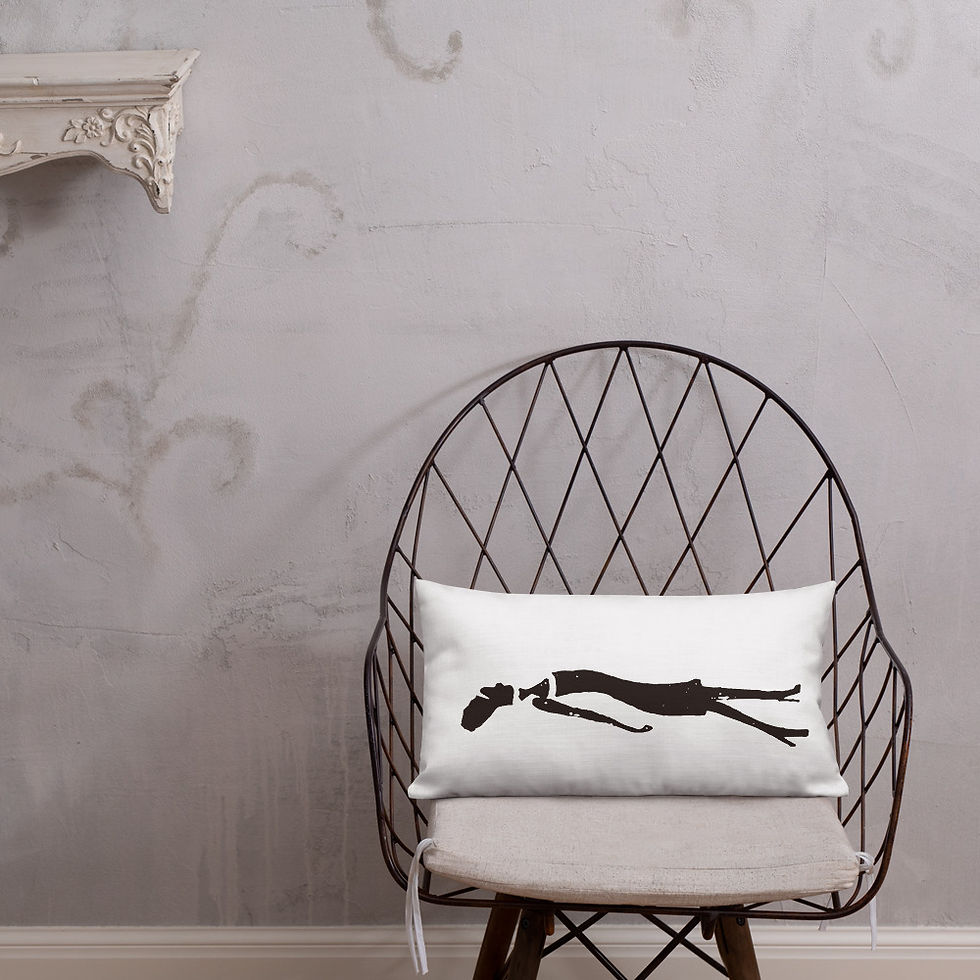 Miniatura: Because of Nina - Premium Pillow