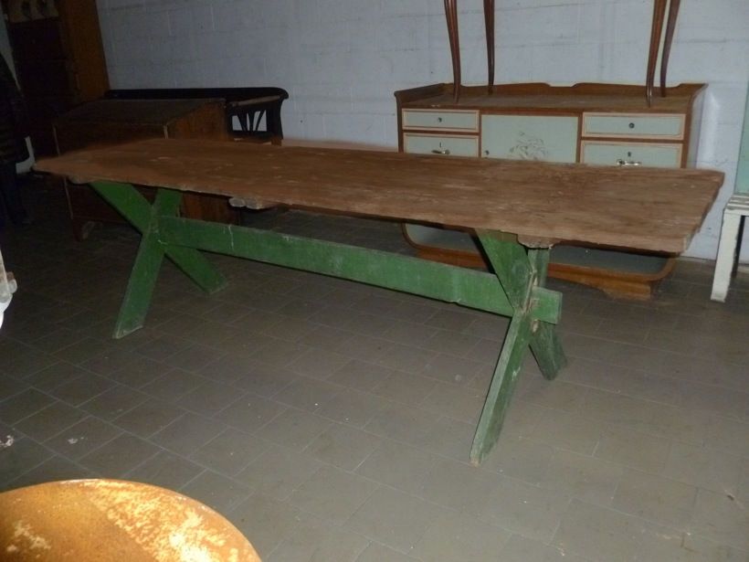 tavolo rustico da esterno