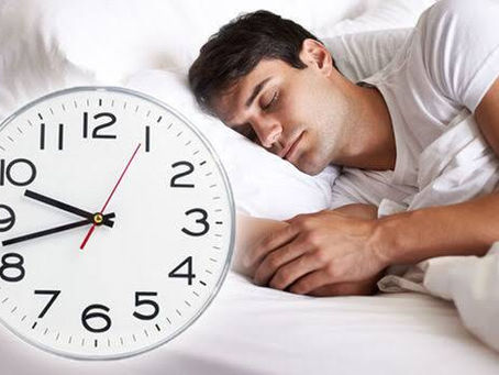 Proper time to sleep and wake up