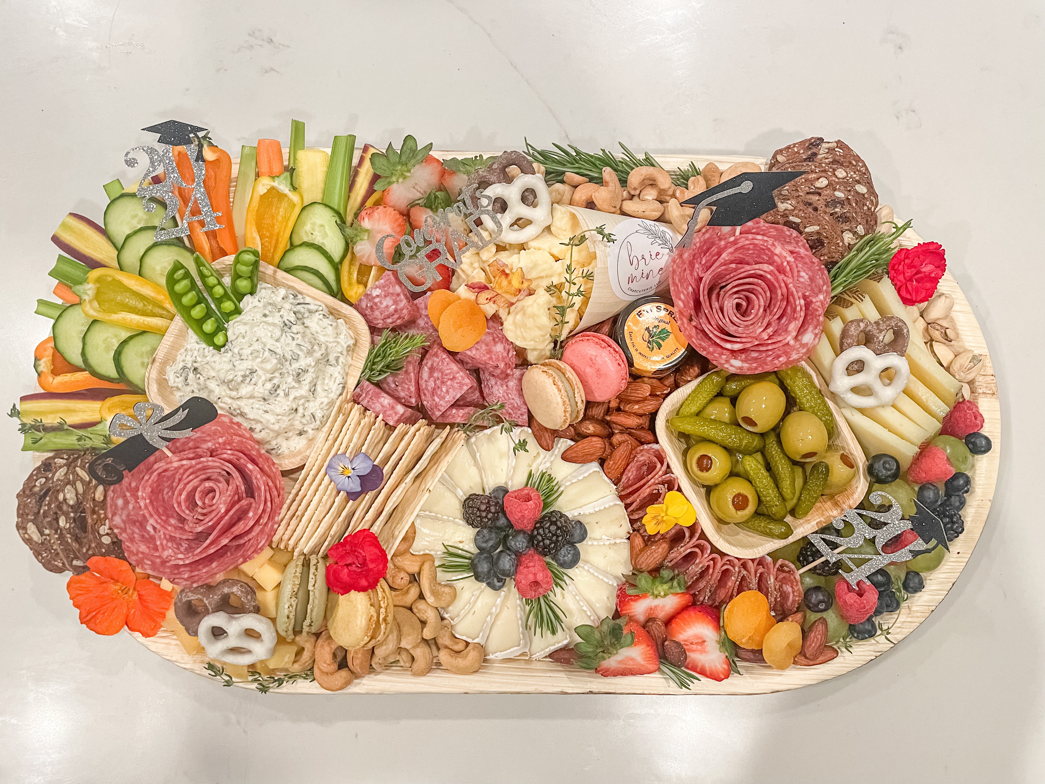 Arranged Food and Objects